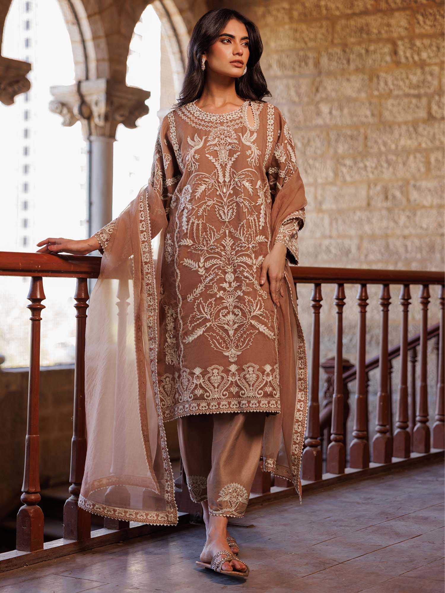 RAYA, SKINNY SHALWAR & DUPATTA
