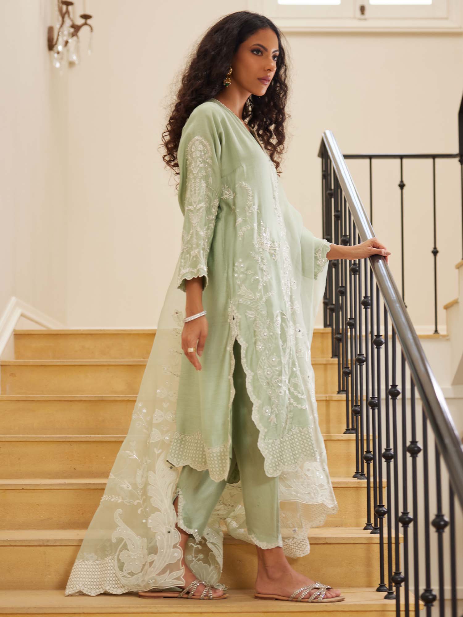 RAYA, SKINNY SHALWAR & DUPATTA