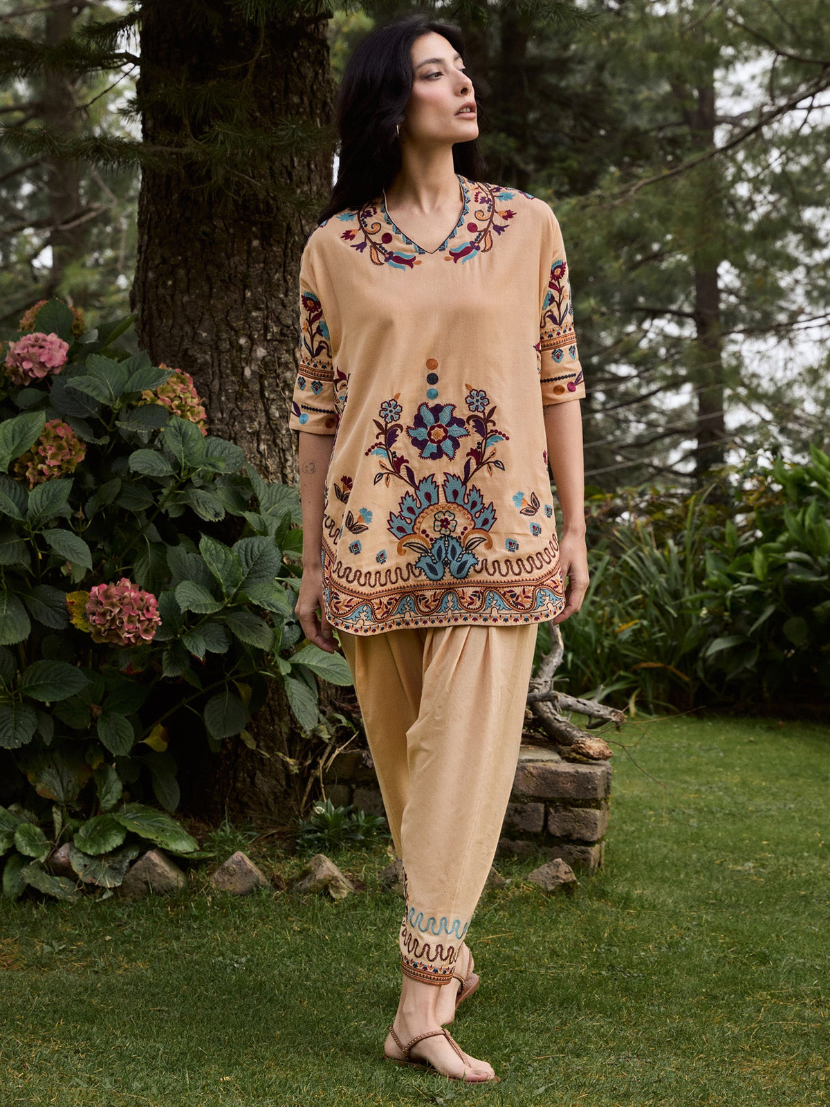 Lily Top & Skinny Shalwar