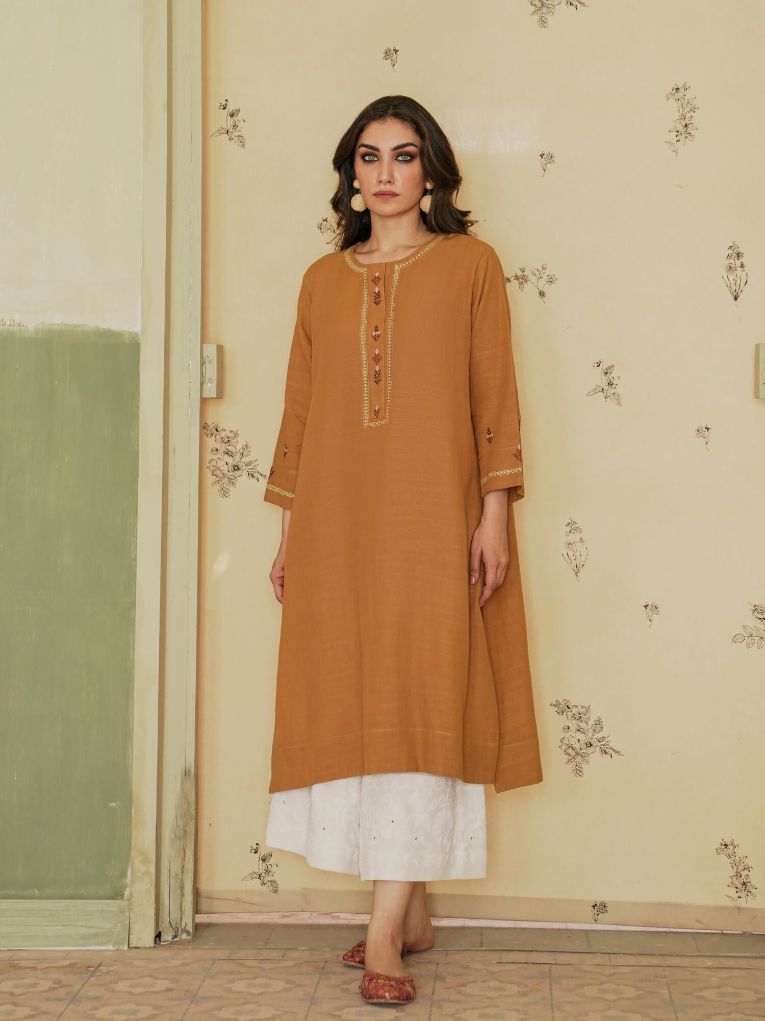 SKINNY MALTA KURTA - Misha Lakhani