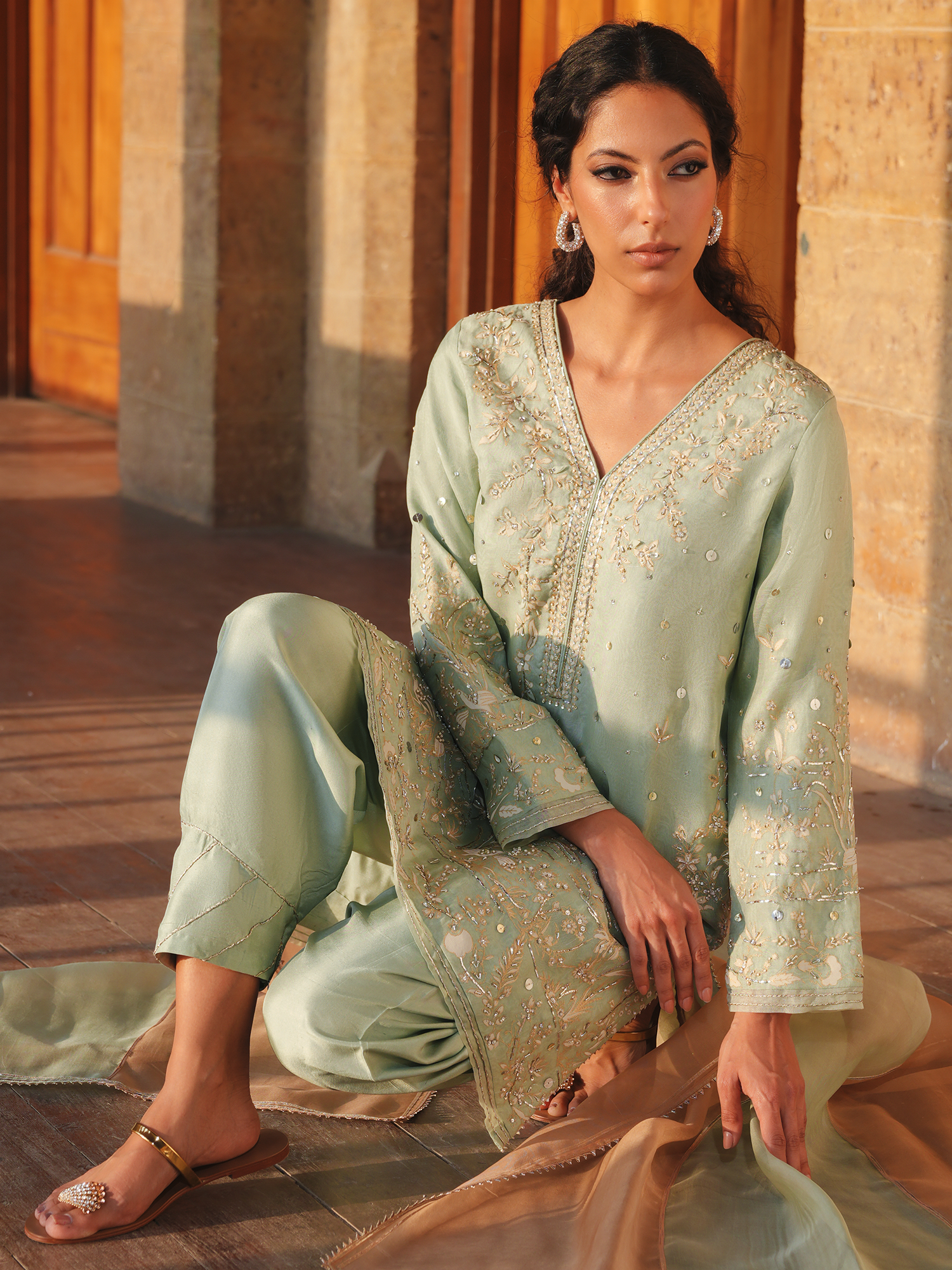 NATASHA, SKINNY SHALWAR & DUPATTA