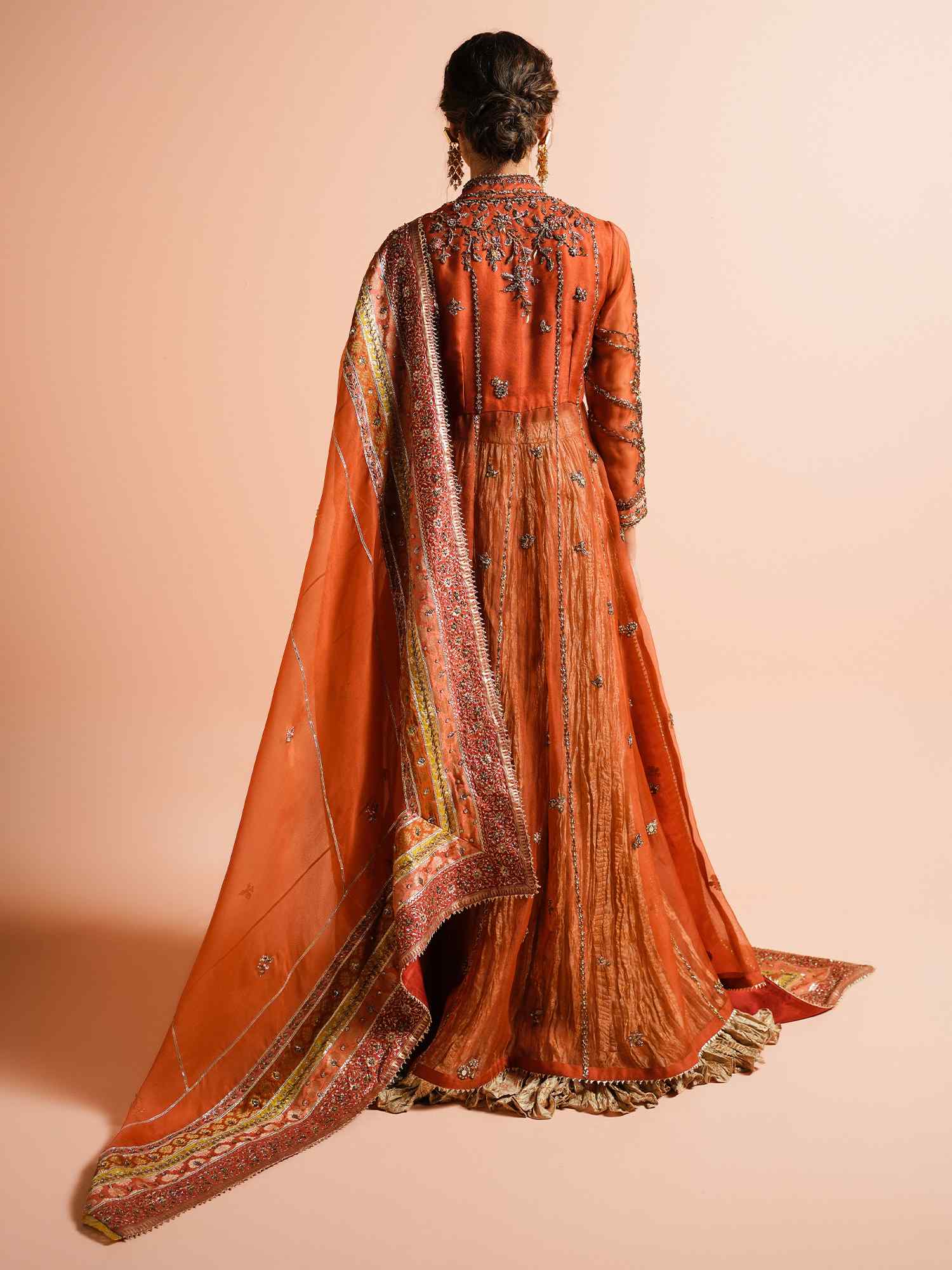 ANGARKHA, DUPATTA & LEHENGA