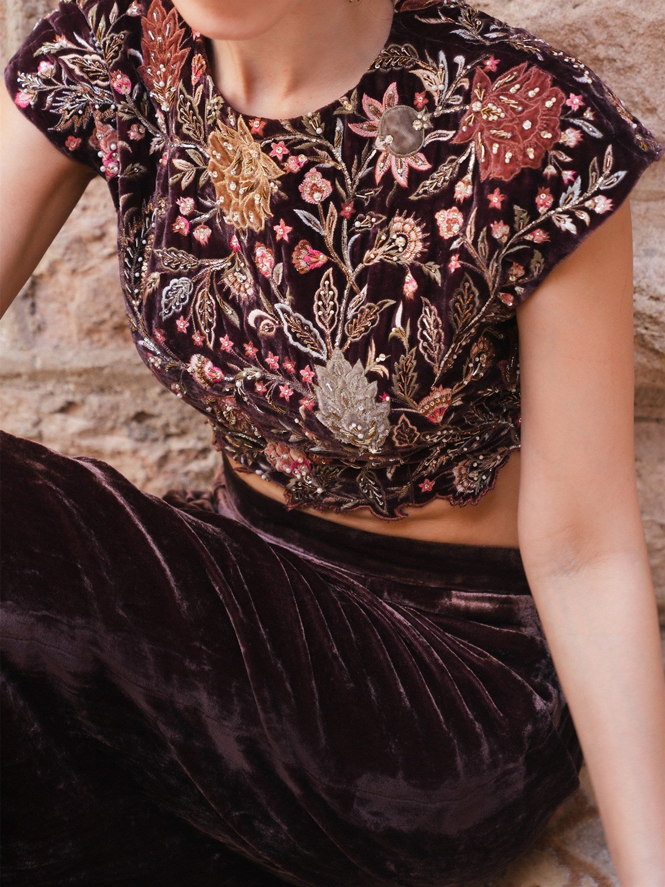 AMBER BLOUSE & SKIRT
