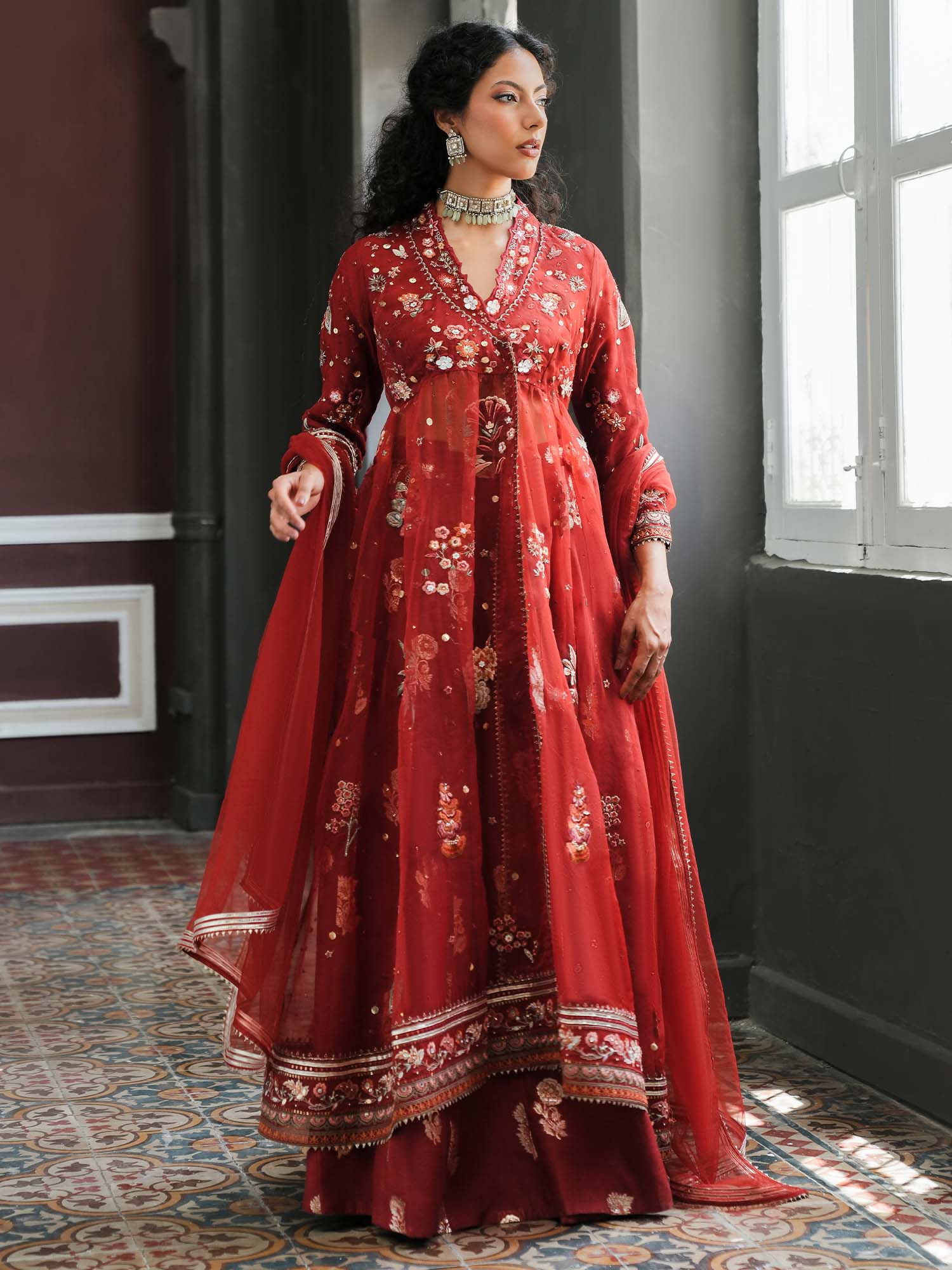 ANGARKHA, LEHENGA & DUPATTA