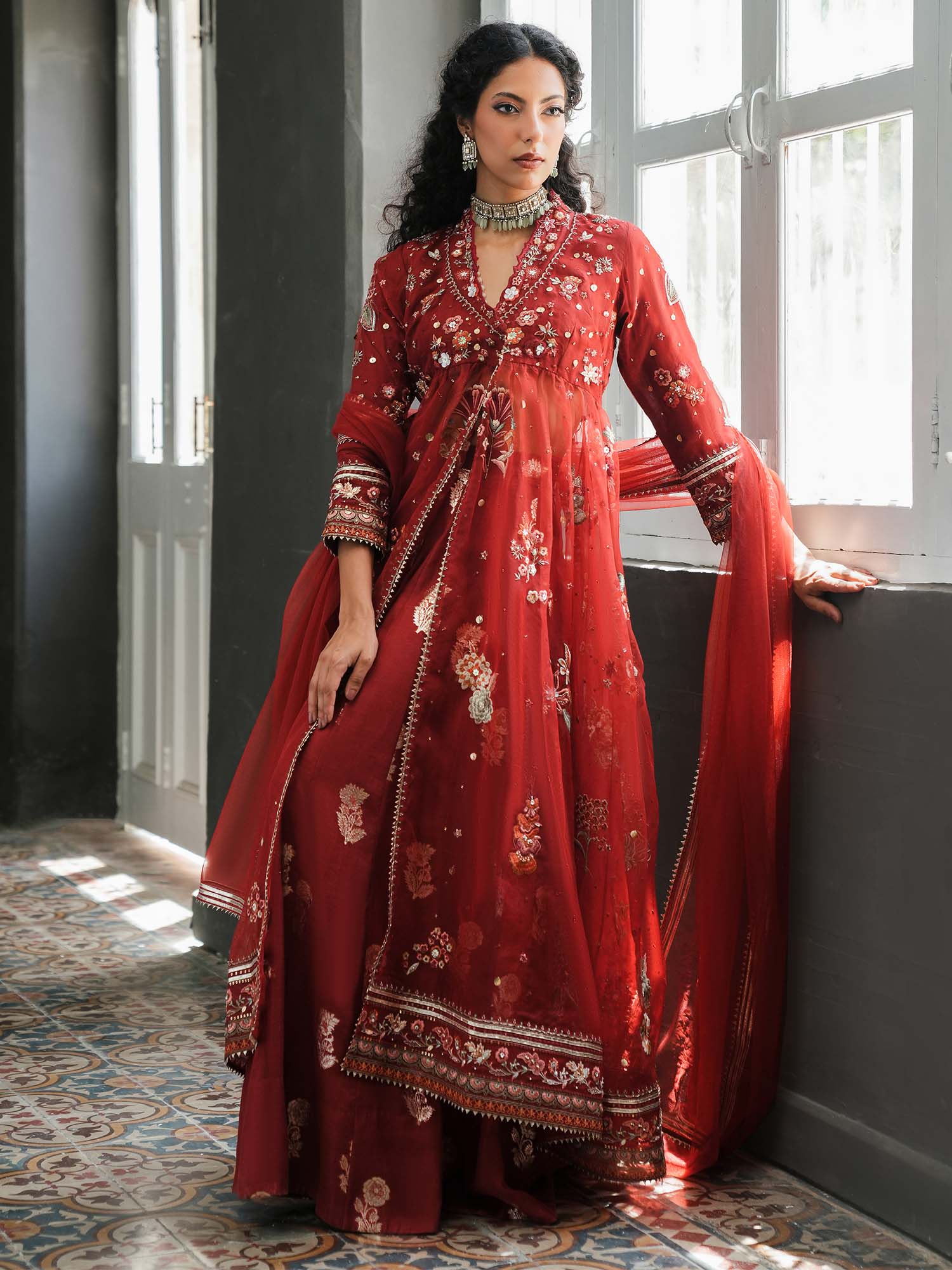 ANGARKHA, LEHENGA & DUPATTA