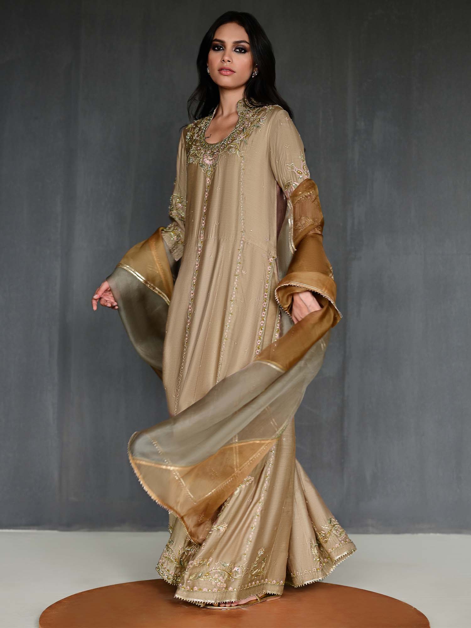 DROP WAIST, IZAAR & DUPATTA