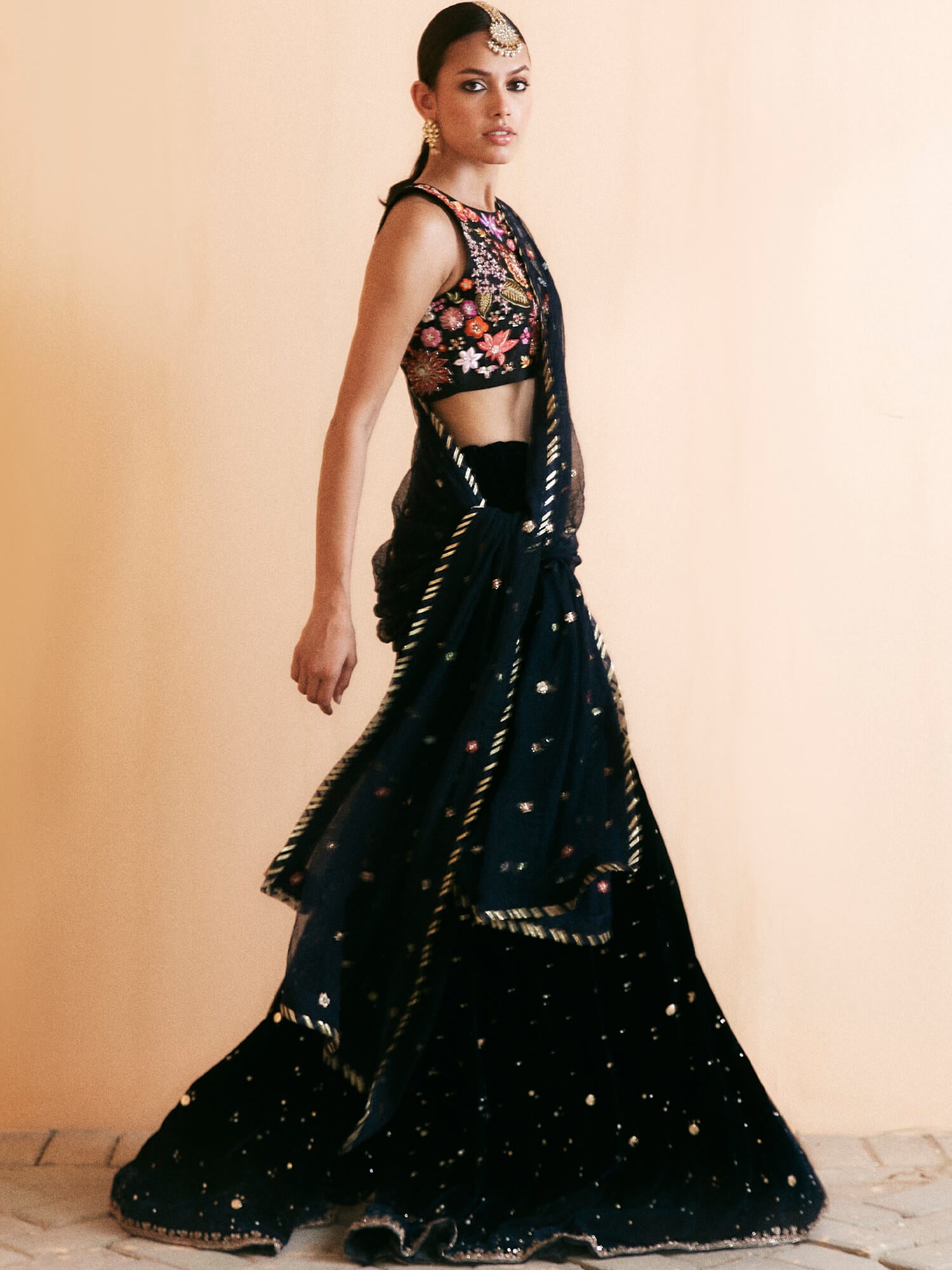 BLOUSE, SHARARA & DUPATTA