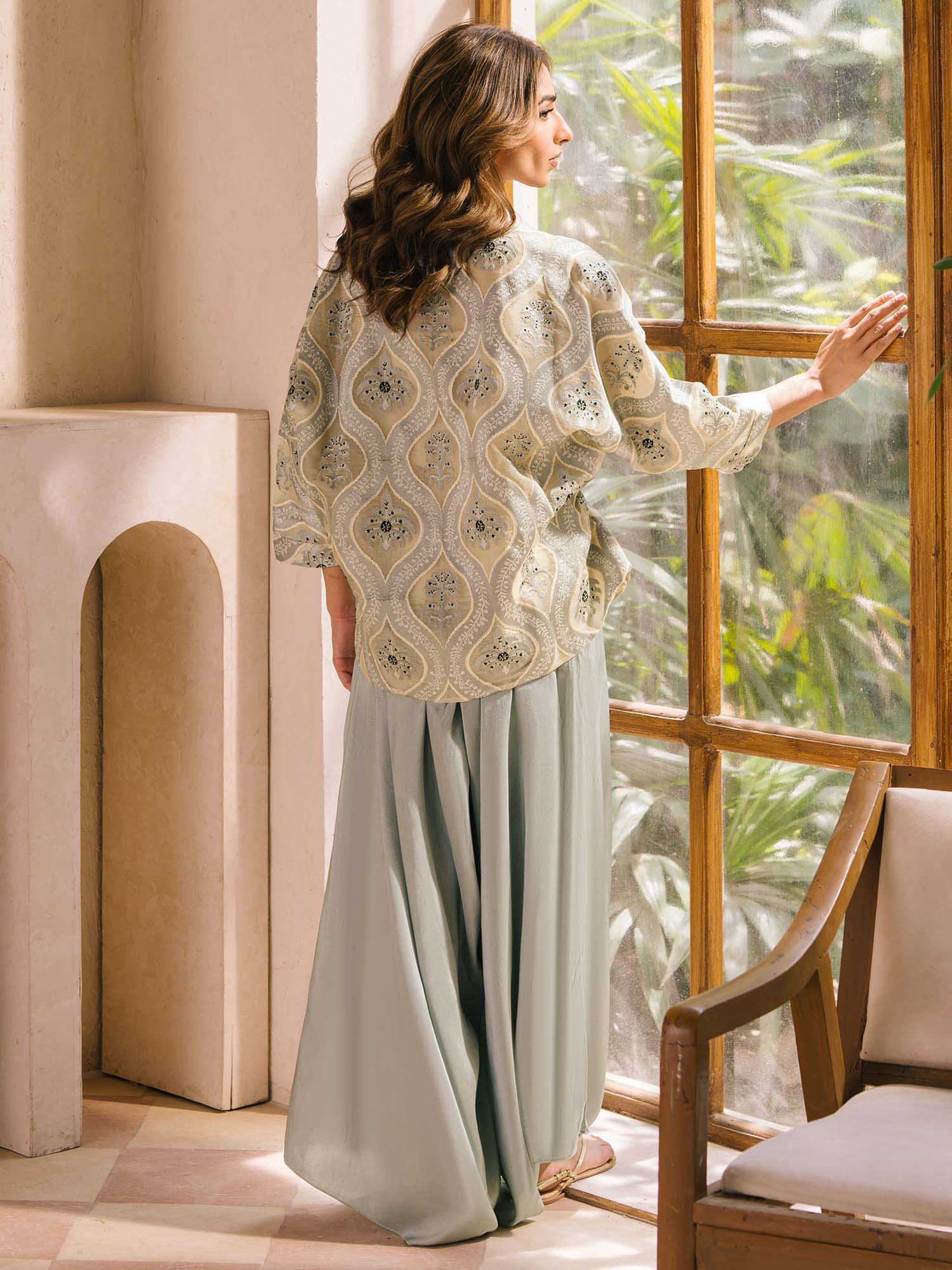VINCE WRAP & PANTS