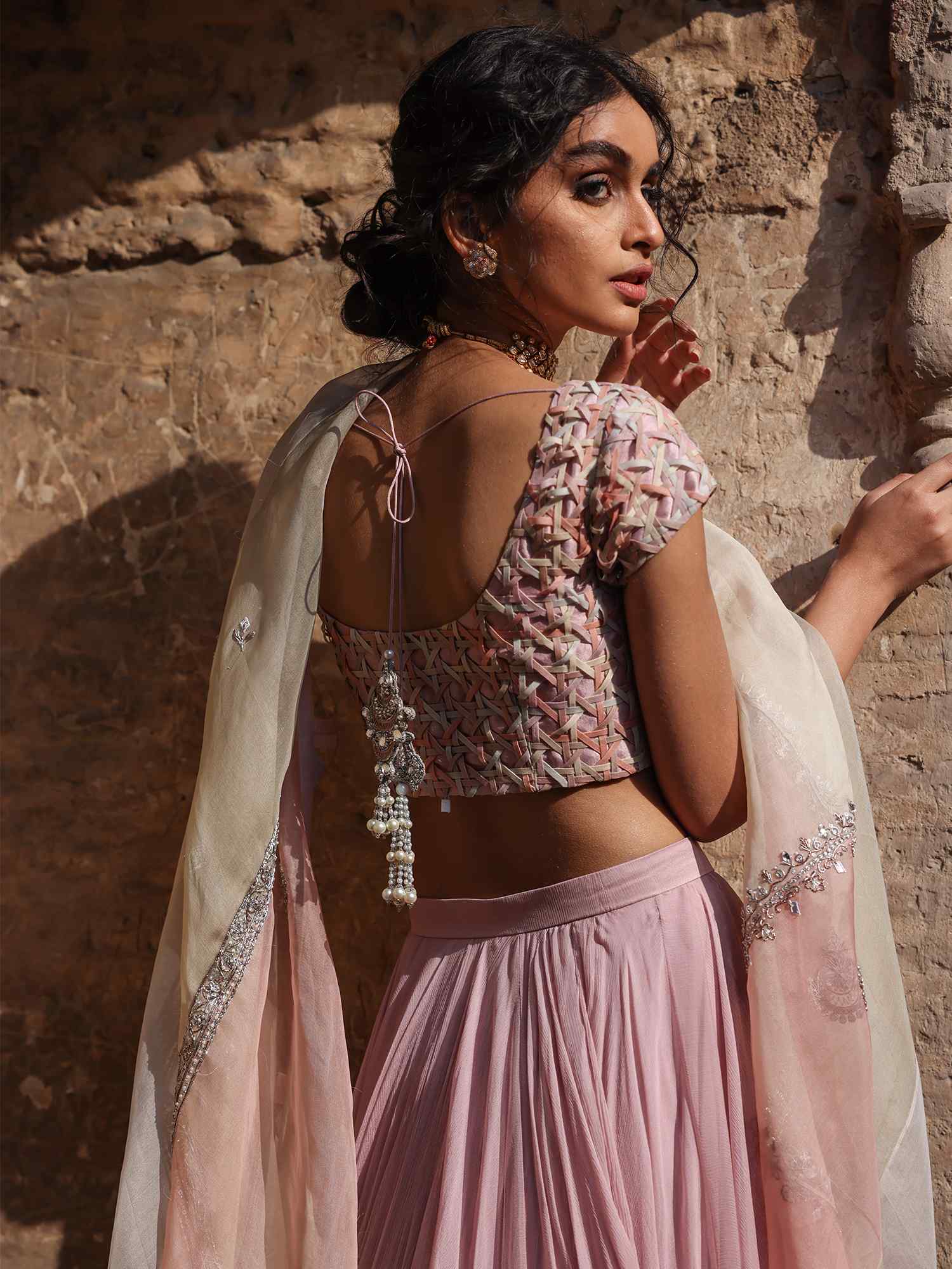 BLOUSE, LEHENGA & DUPATTA