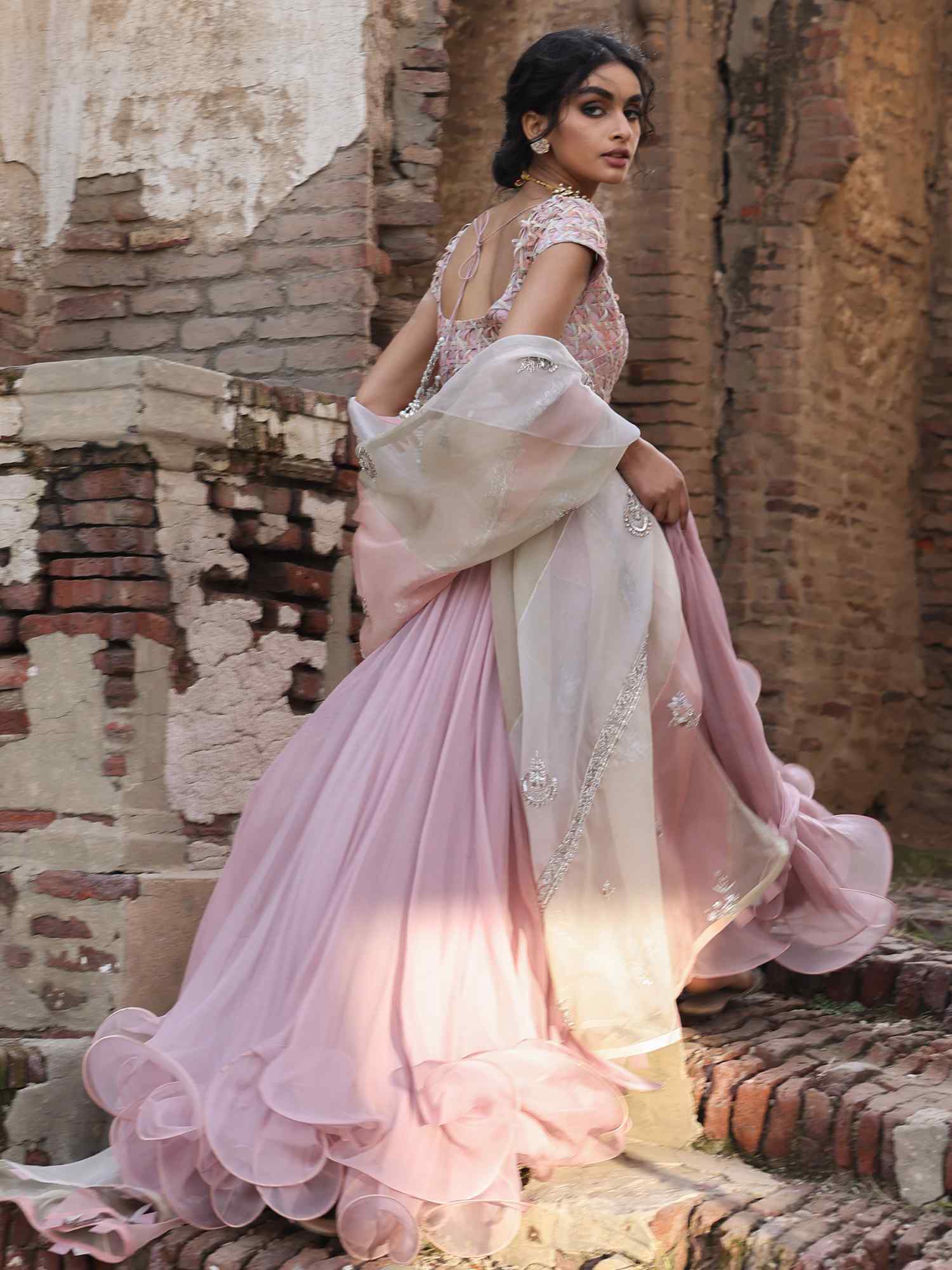 BLOUSE, LEHENGA & DUPATTA