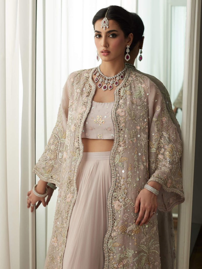 NEHA, BLOUSE & SWIRLY LEHENGA
