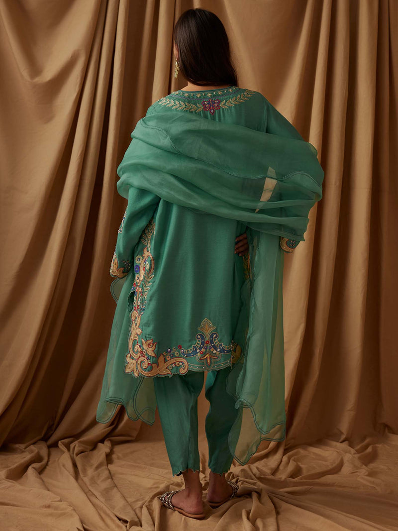 RAYA, SKINNY SHALWAR & DUPATTA