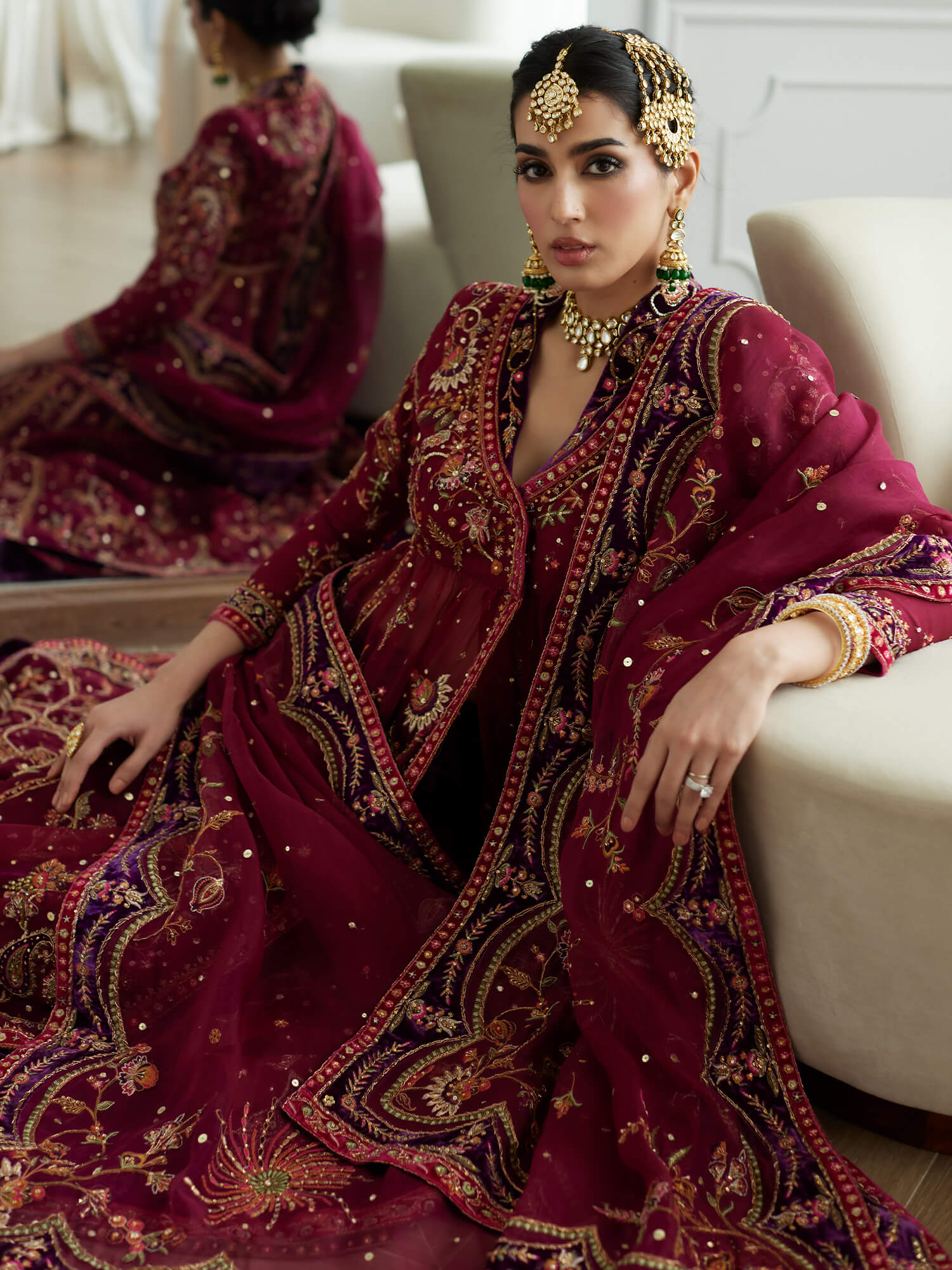 ANGARKHA, LEHENGA & DUPATTA