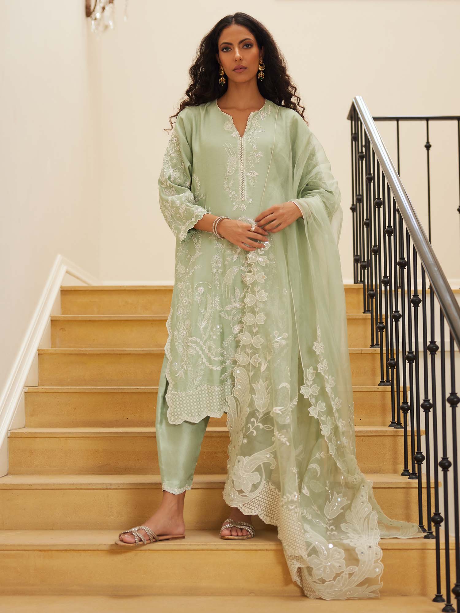 RAYA, SKINNY SHALWAR & DUPATTA