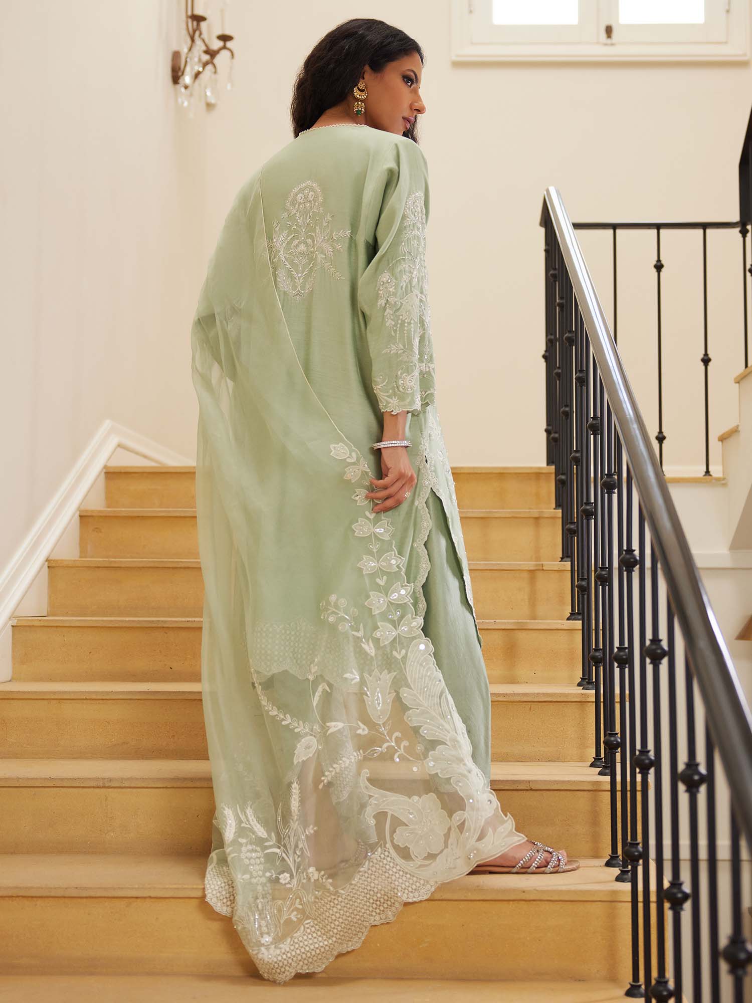 RAYA, SKINNY SHALWAR & DUPATTA