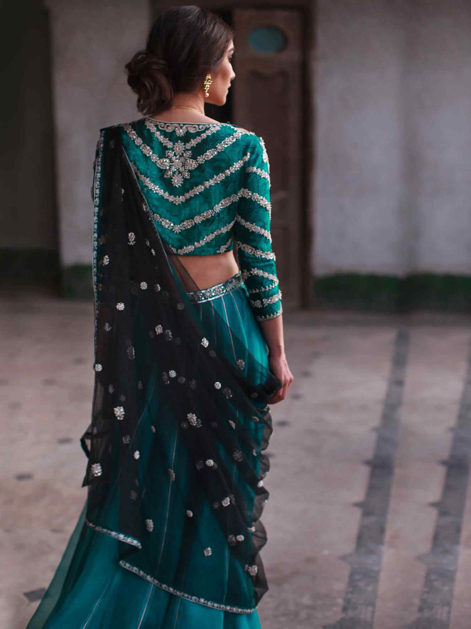 BLOUSE, LEHENGA & DUPATTA