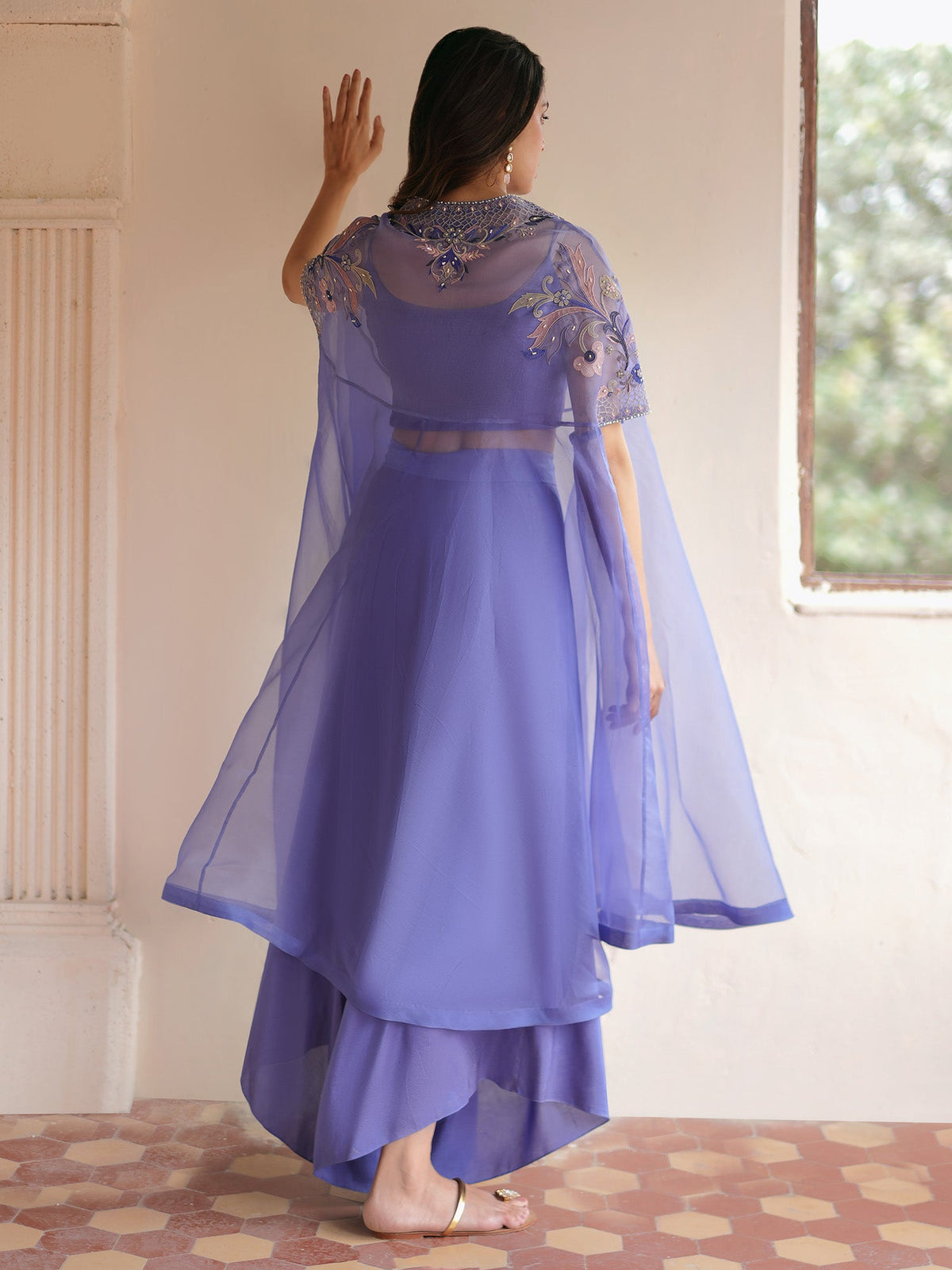 Anika Cape, Blouse & Pants