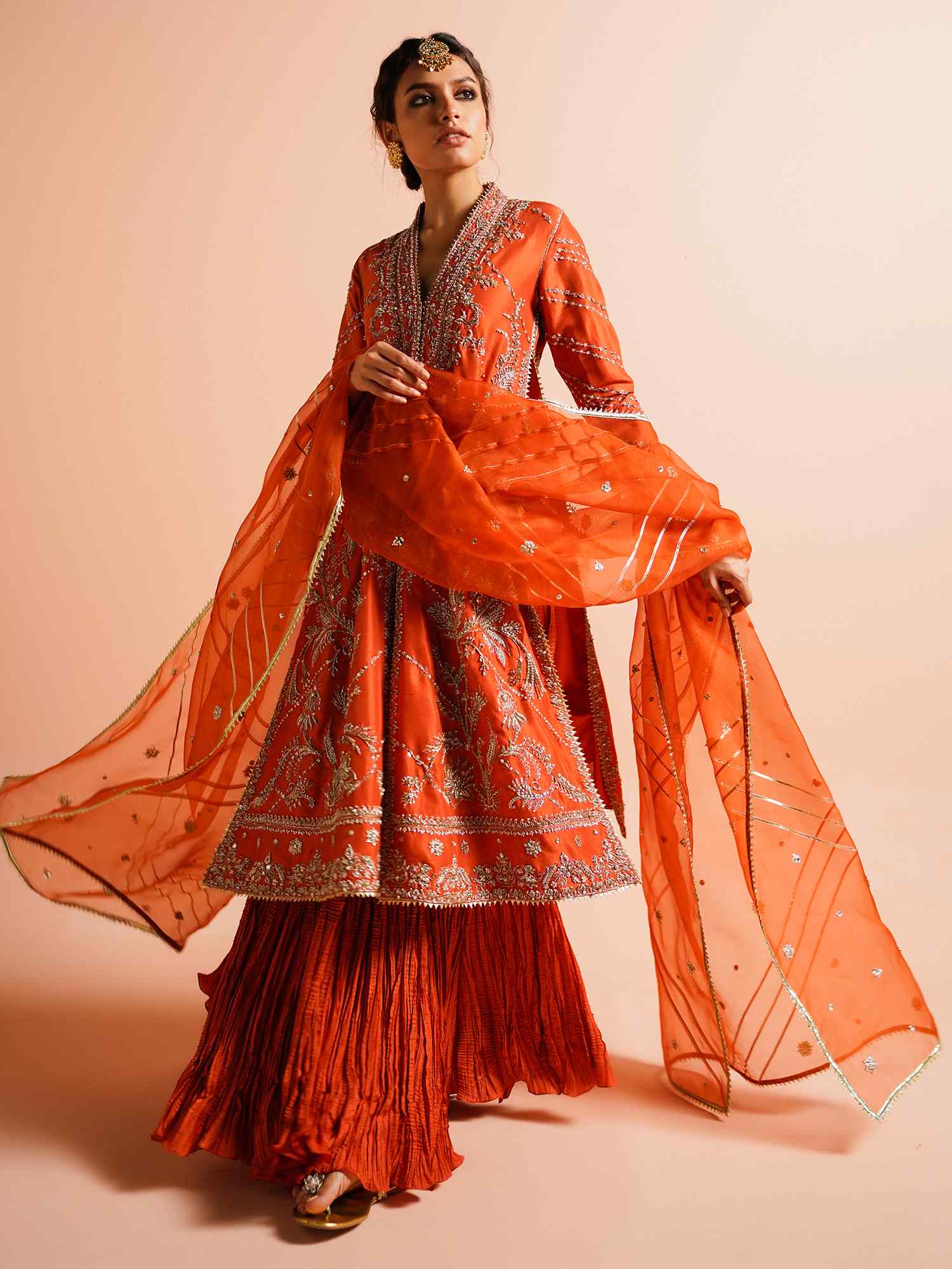 ANAM, DUPATTA & LEHENGA