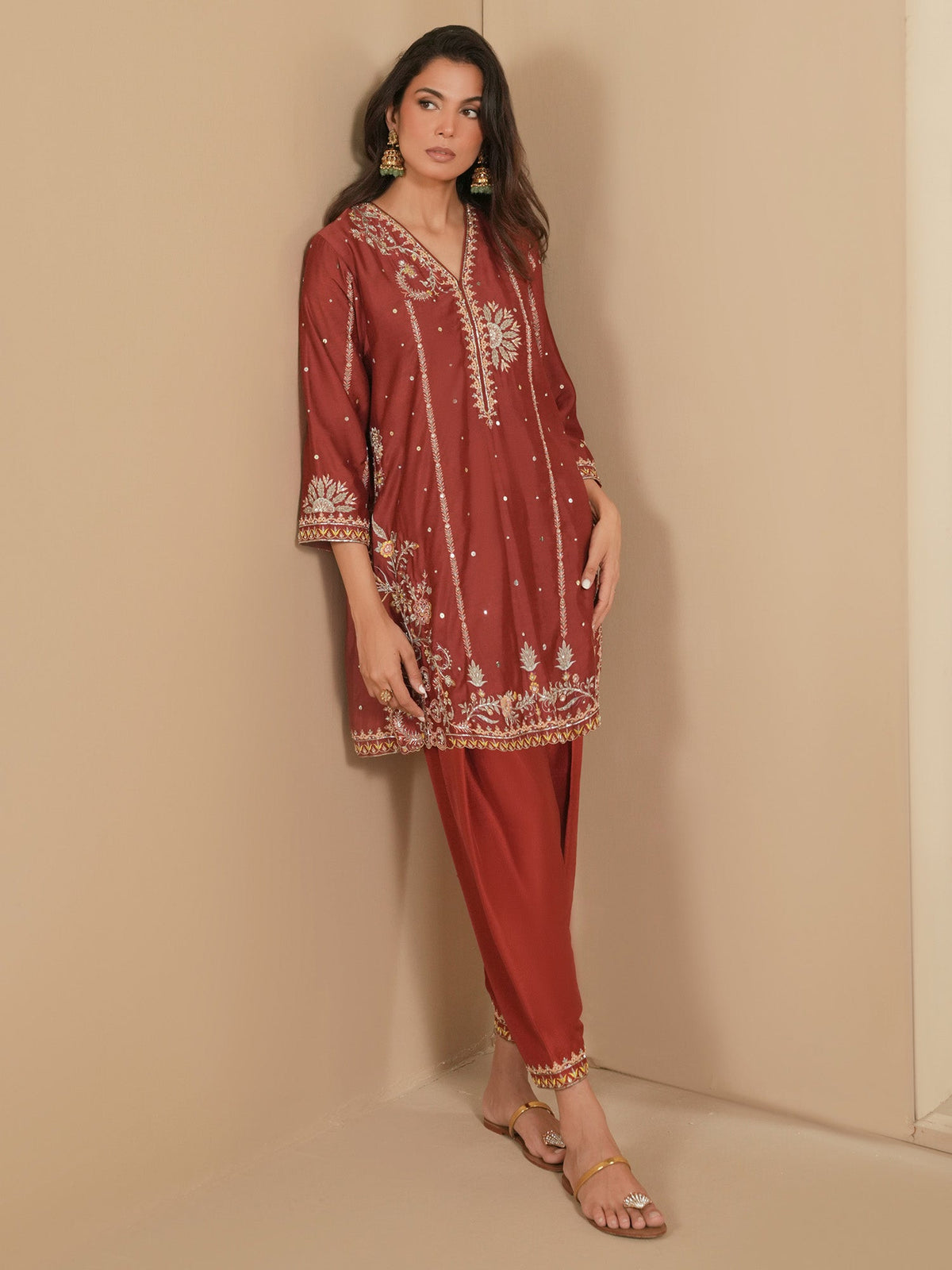 Nimr & Skinny Shalwar