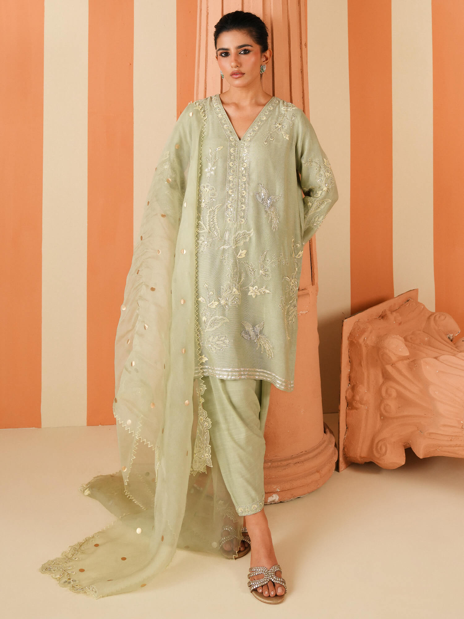 ALISHA, SKINNY SHALWAR & DUPATTA