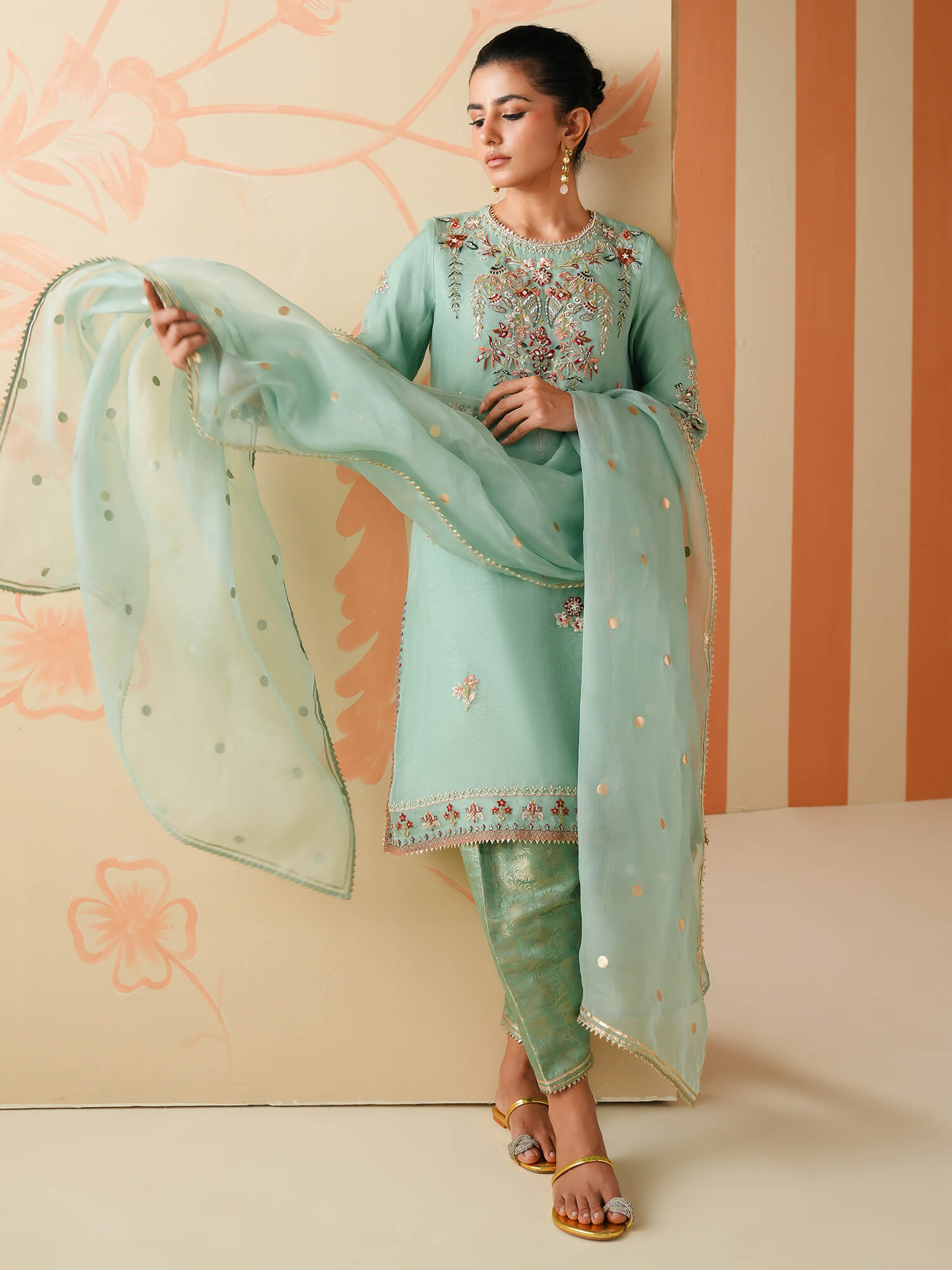 NATASHA, SKINNY SHALWAR & DUPATTA