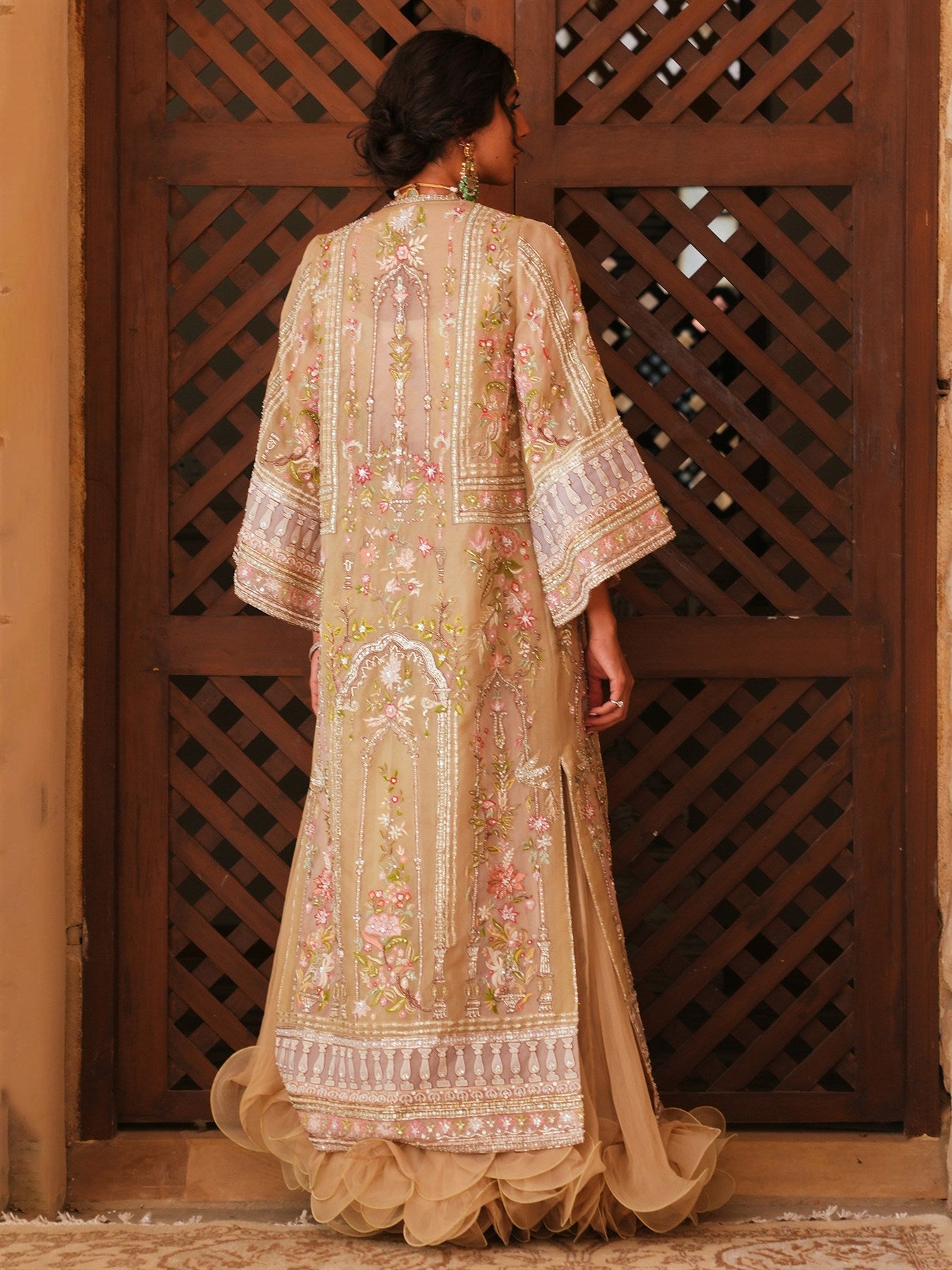 SAVANNAH, BLOUSE & SWIRLY LEHENGA