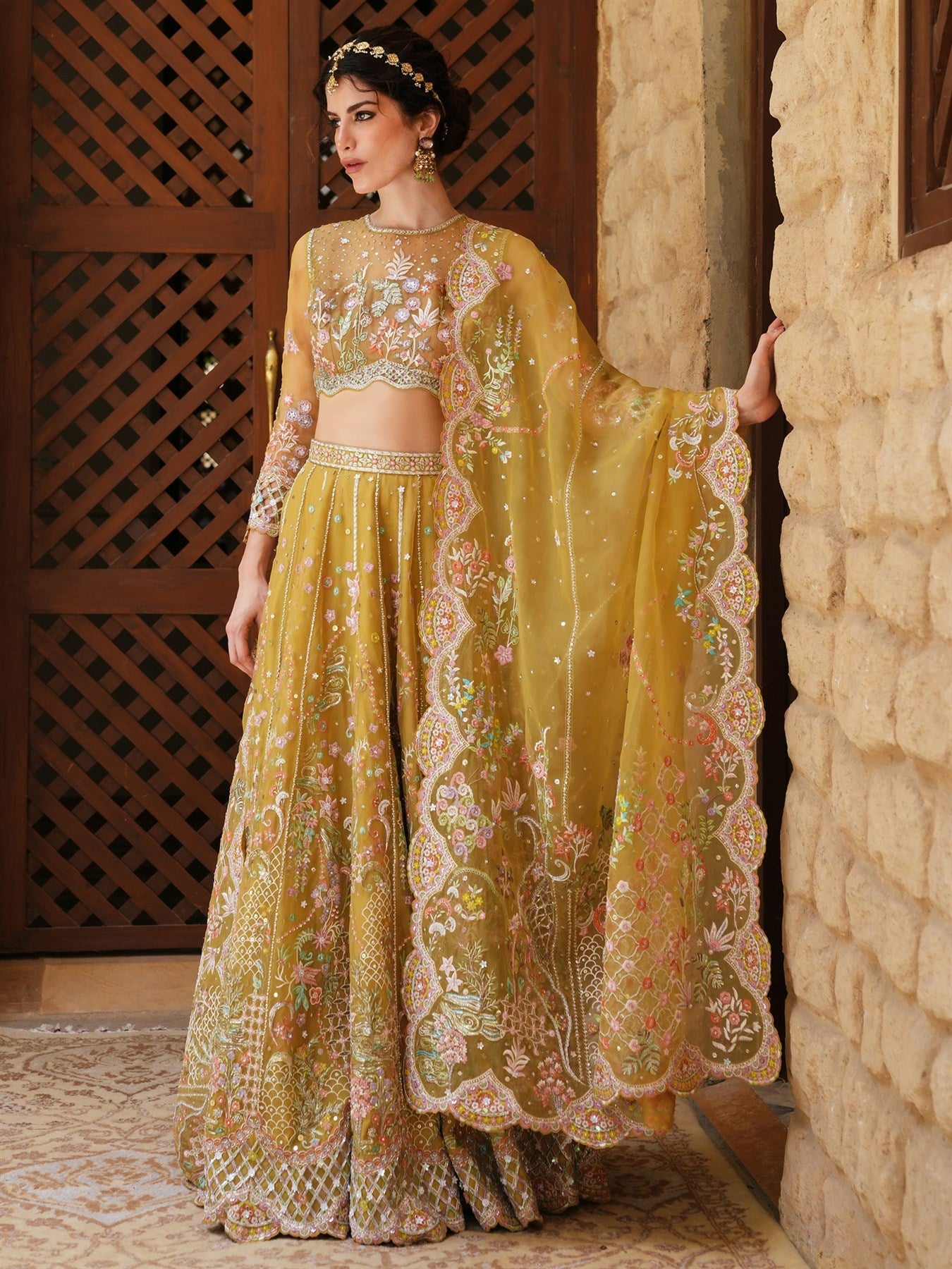 BOUSE, LEHENGA & DUPATTA