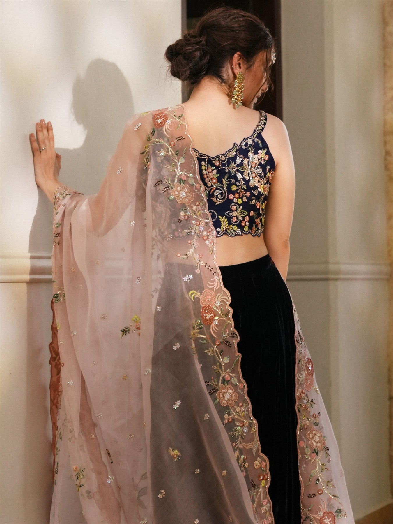 BLOUSE, SHARARA & DUPATTA