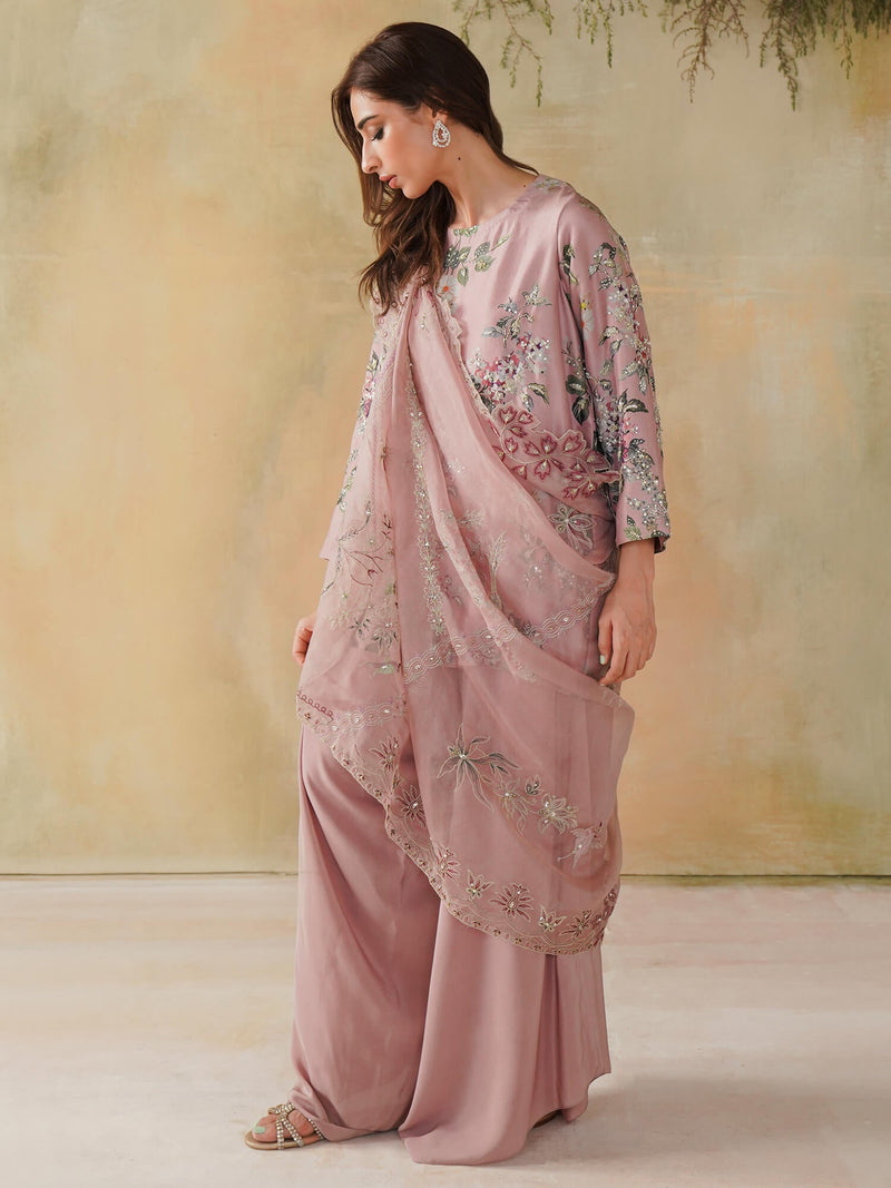 ALISHA, PANTS & DRAPED DUPATTA