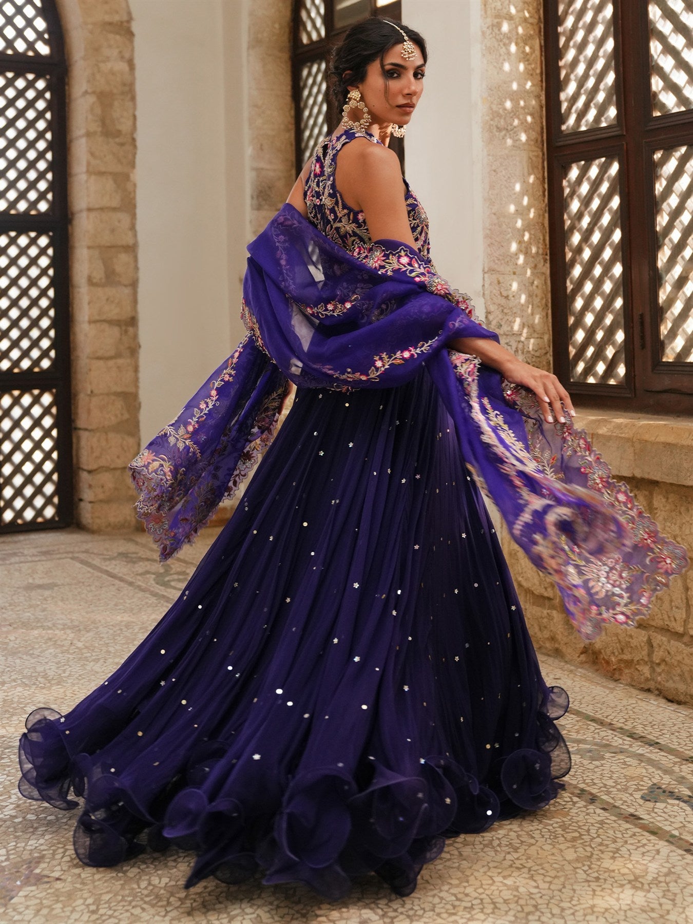 KOTI, LEHENGA & DUPATTA