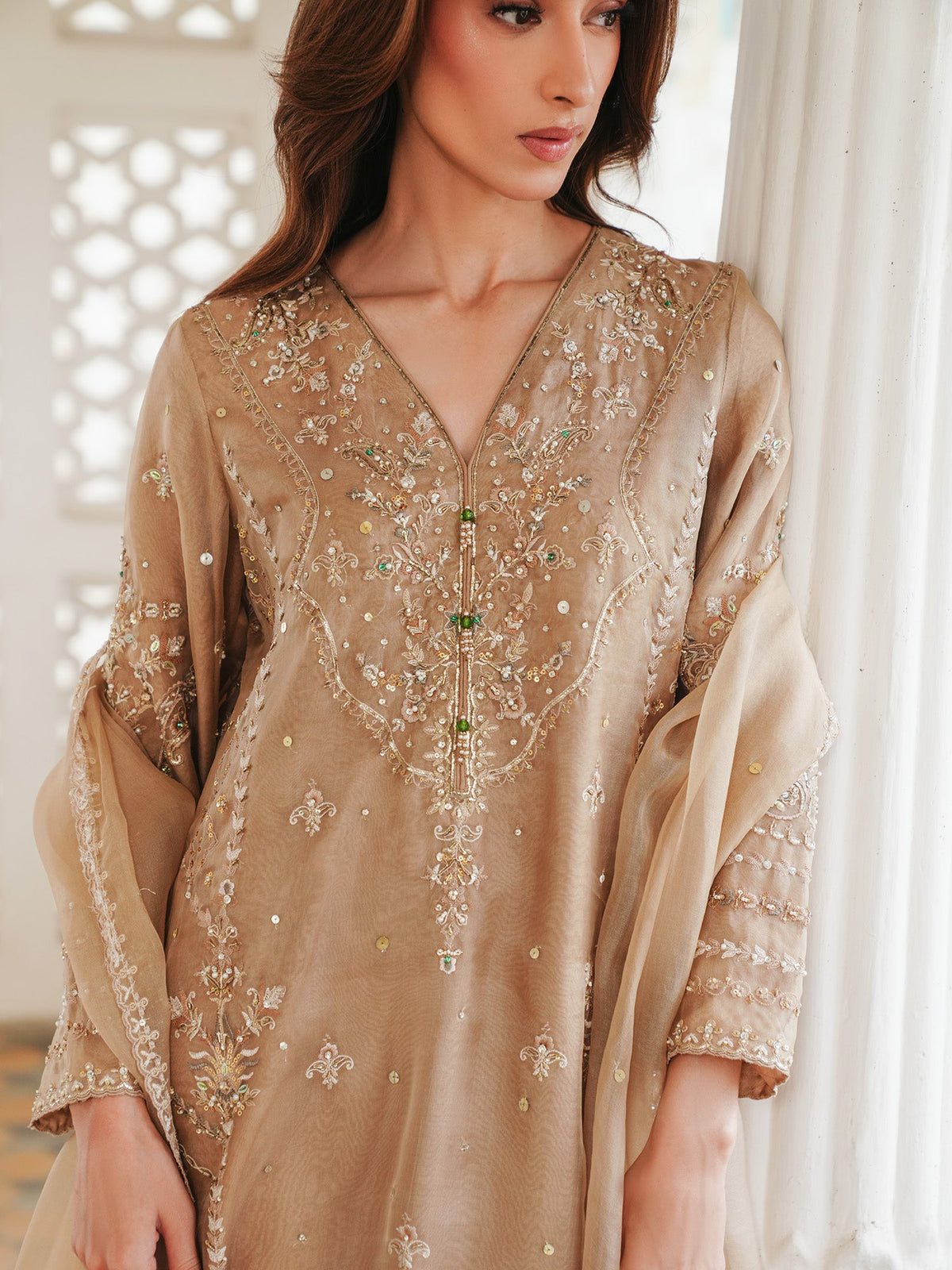 Natasha, Izaar & Dupatta