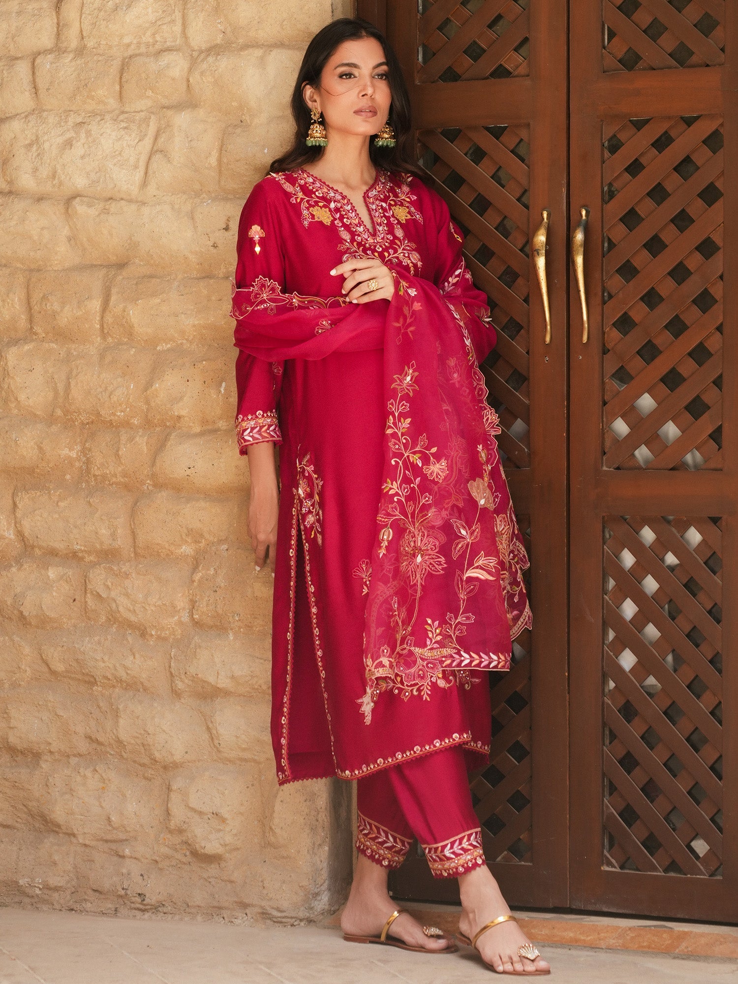 Alisha, Skinny Shalwar & Dupatta