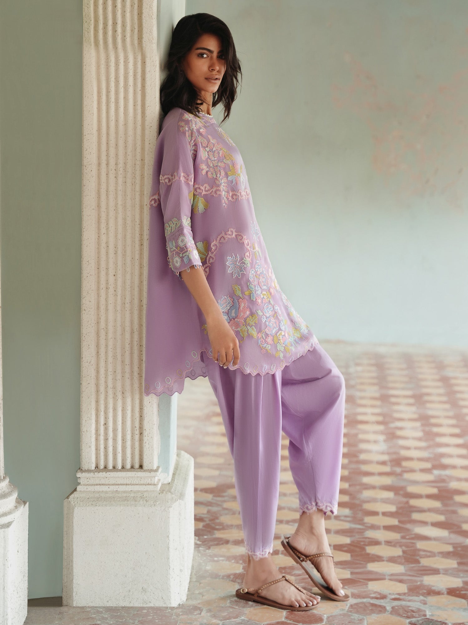 LILY TOP & SKINNY SHALWAR