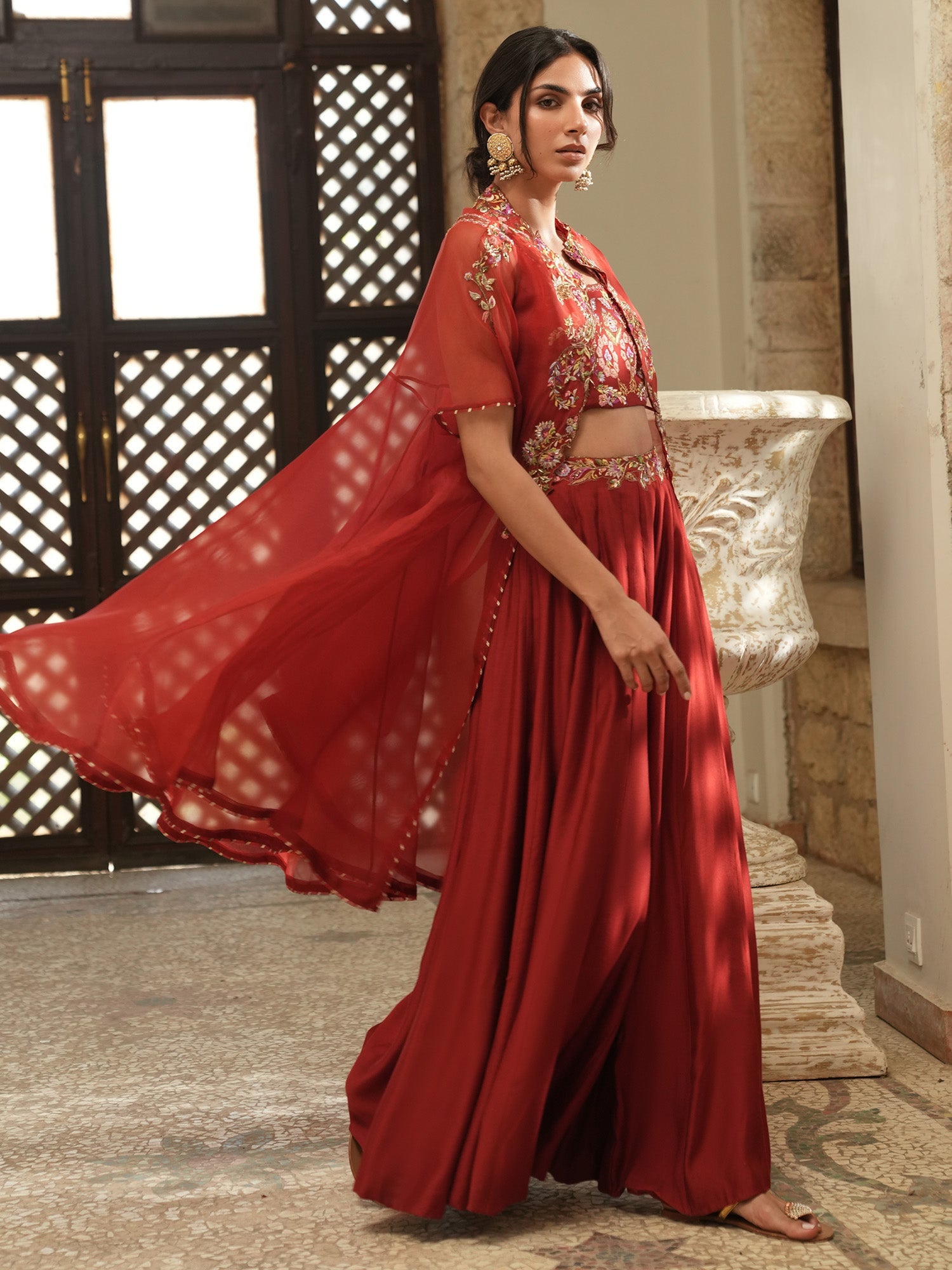 Anika Cape, Blouse & Sharara