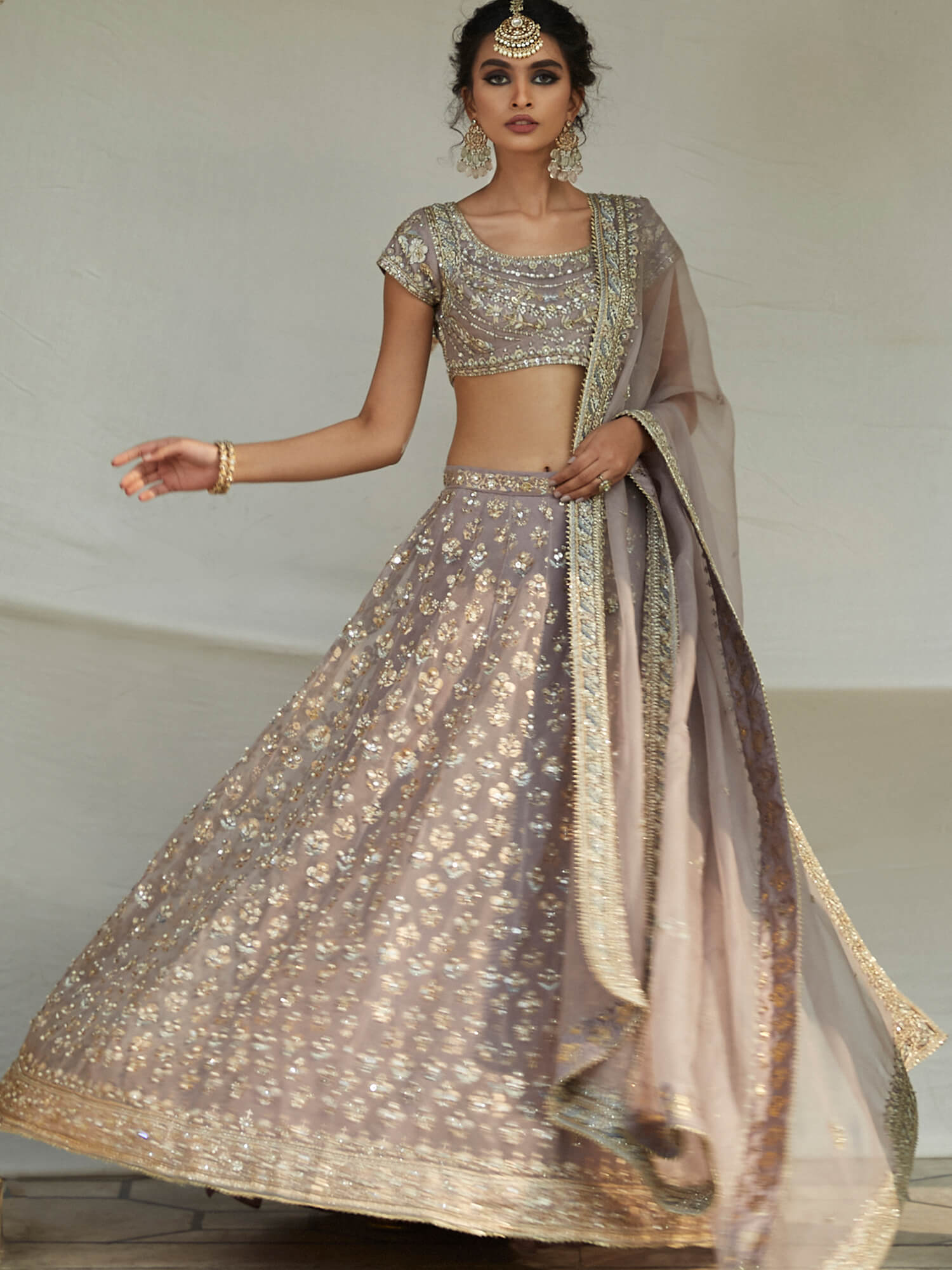 BLOUSE, LEHENGA & DUPATTA