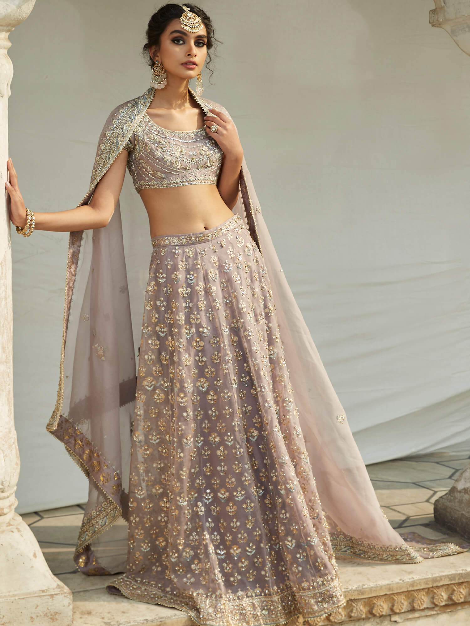 BLOUSE, LEHENGA & DUPATTA