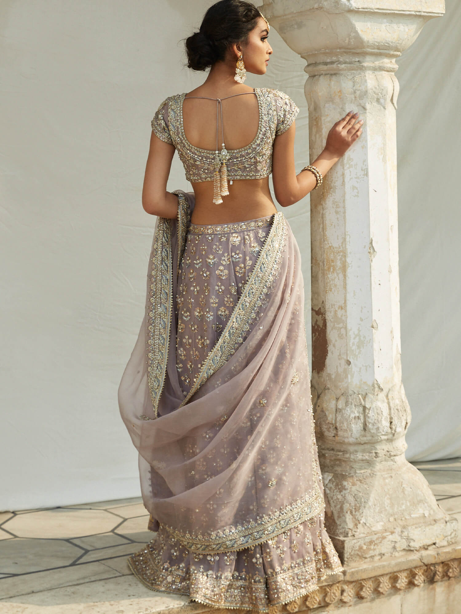 BLOUSE, LEHENGA & DUPATTA