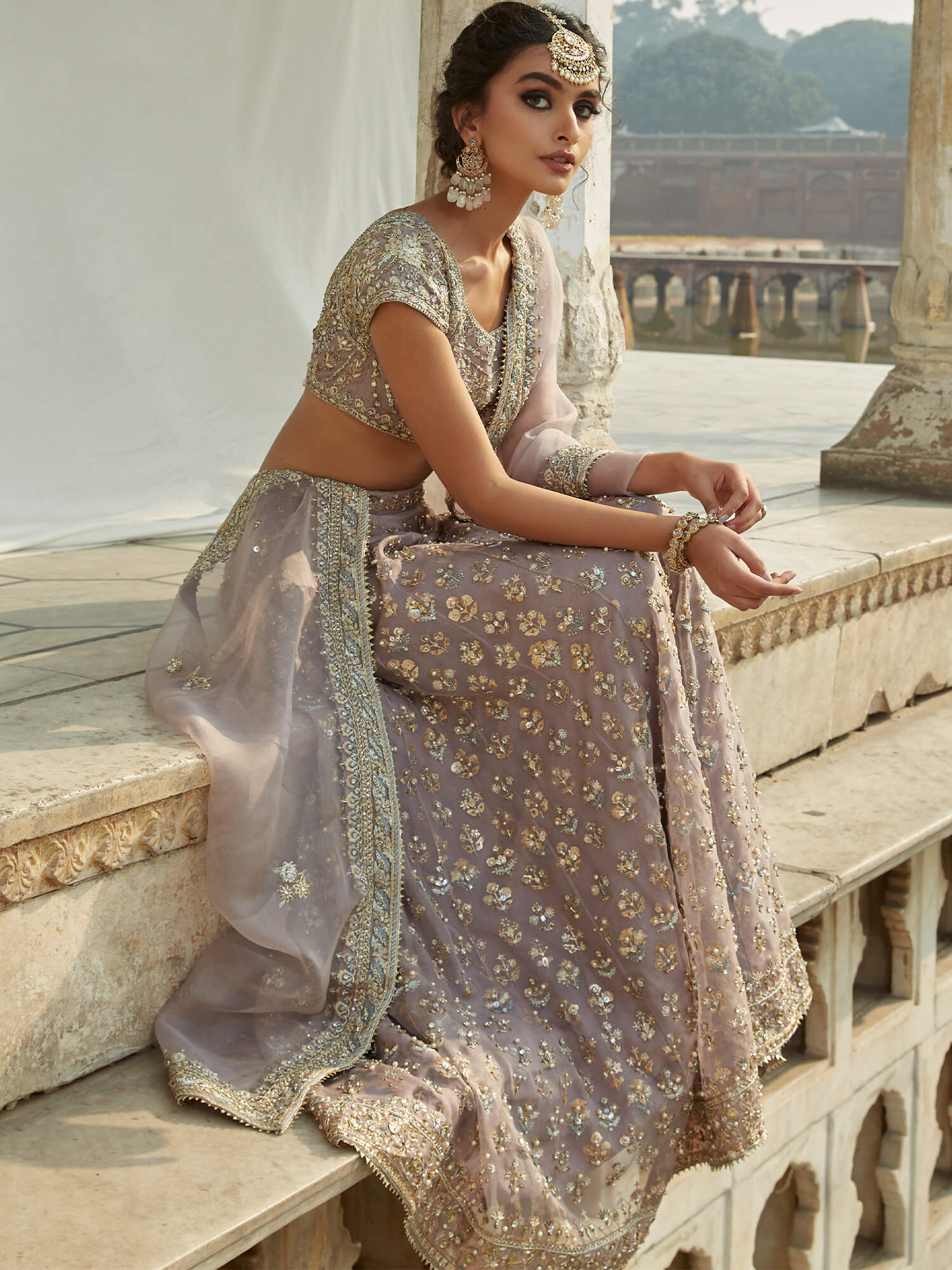 BLOUSE, LEHENGA & DUPATTA