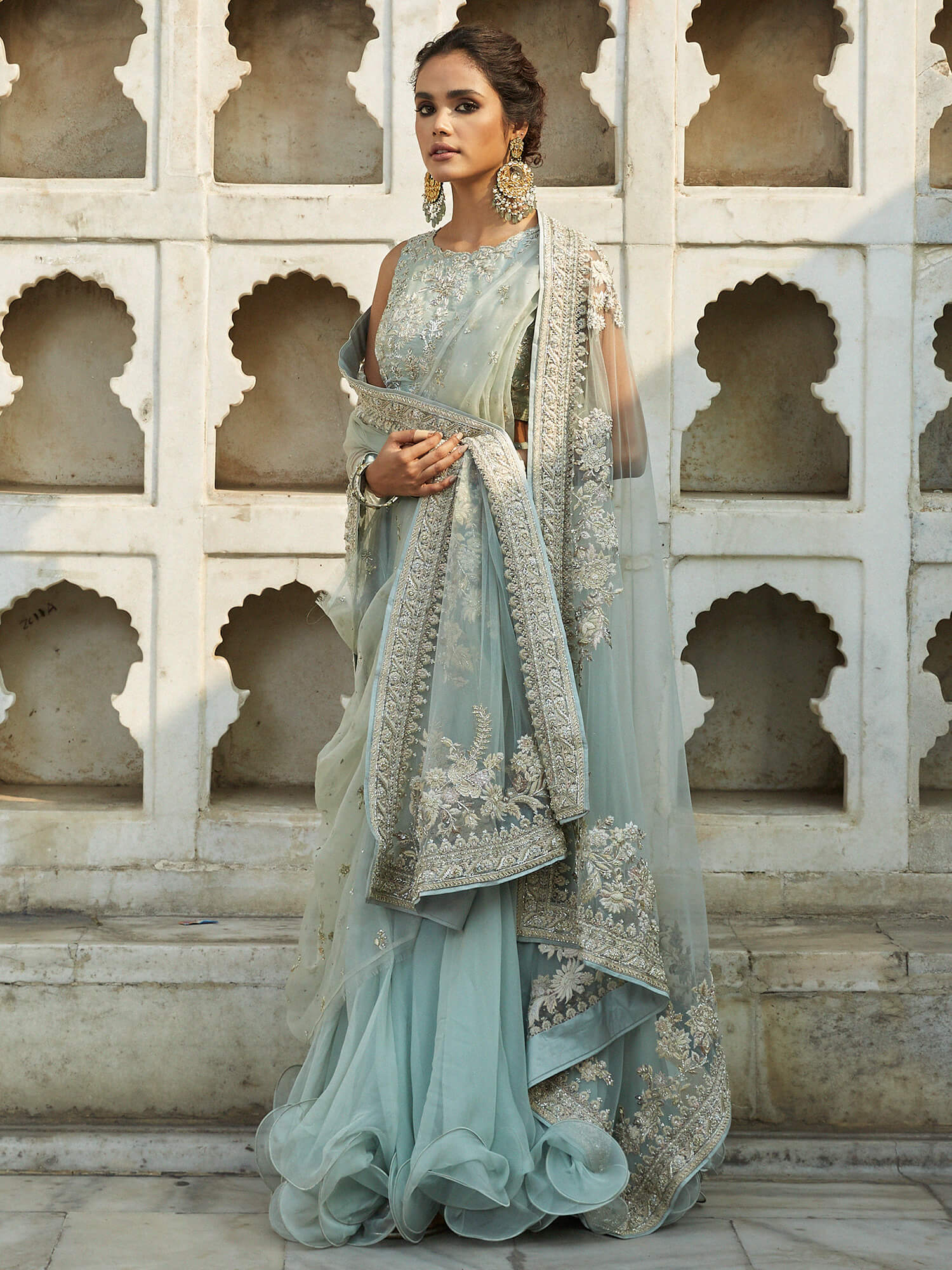 BLOUSE, LEHENGA & DUPATTA