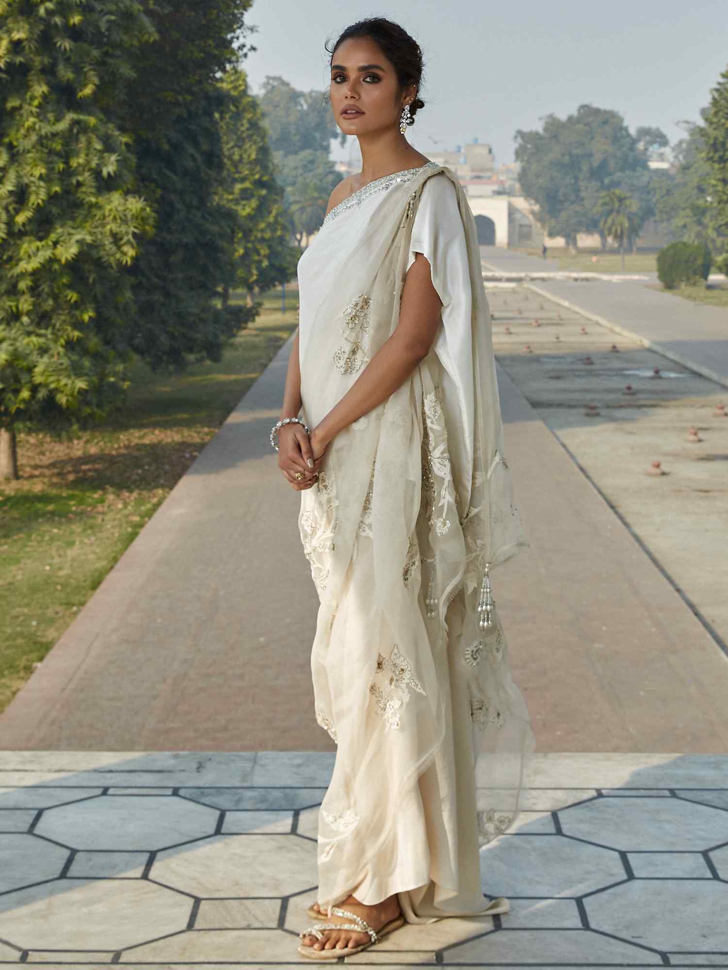 OFF SHOULDER, PANTS & DUPATTA