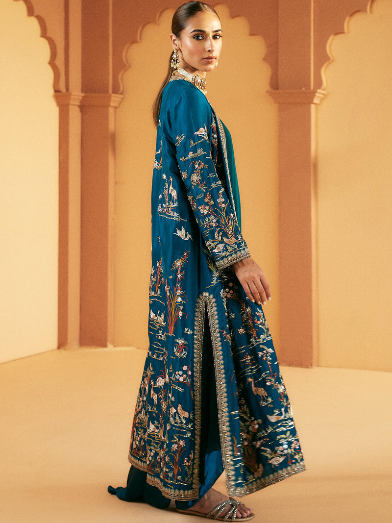 BORGIA COAT, INNER & PINCHED SKIRT