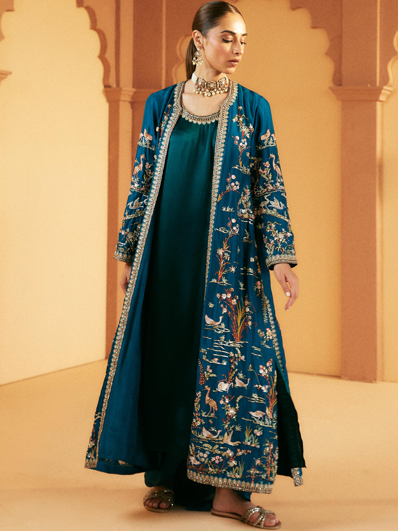 BORGIA COAT, INNER & PINCHED SKIRT