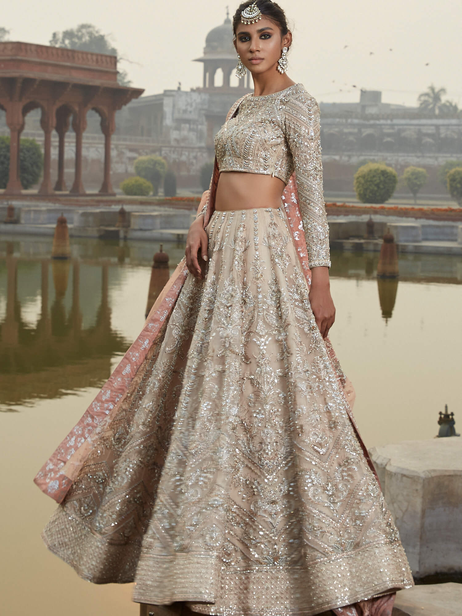 BLOUSE, LEHENGA & DUPATTA