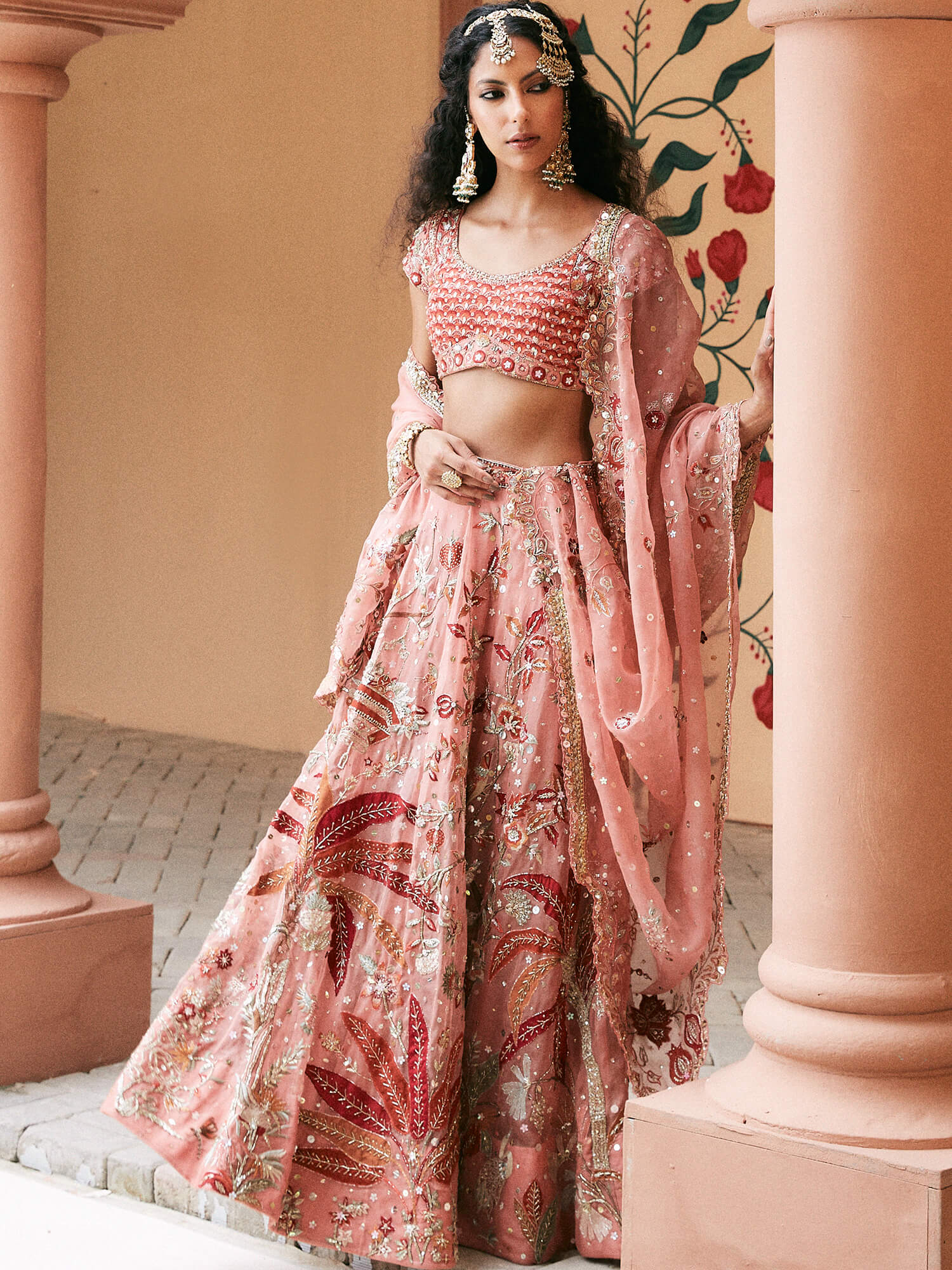 BLOUSE, LEHENGA & DUPATTA