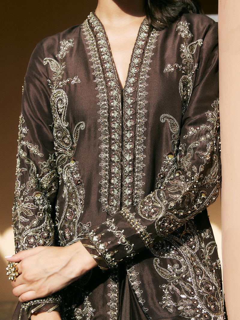 RANI JACKET & PINCHED SKIRT