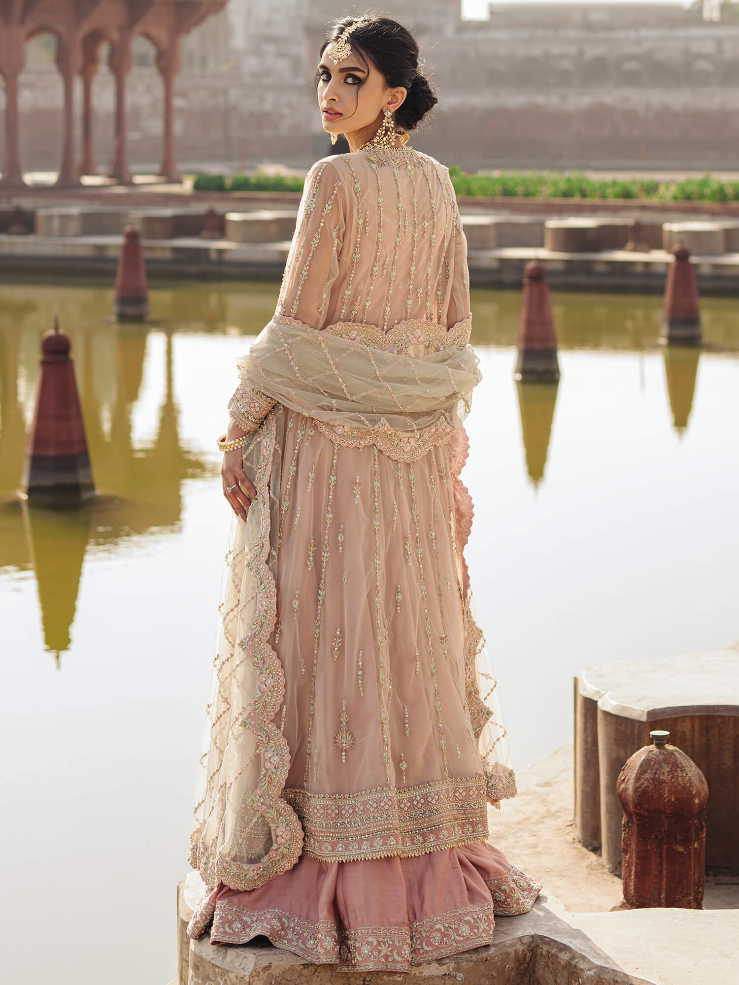 KALIDAR, BLOUSE, LEHENGA & DUPATTA