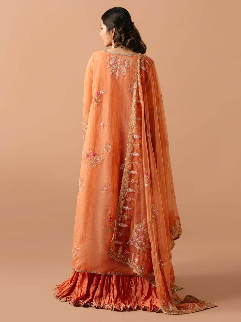 SIDE SLIT, CRUSHED INNER & DUPATTA