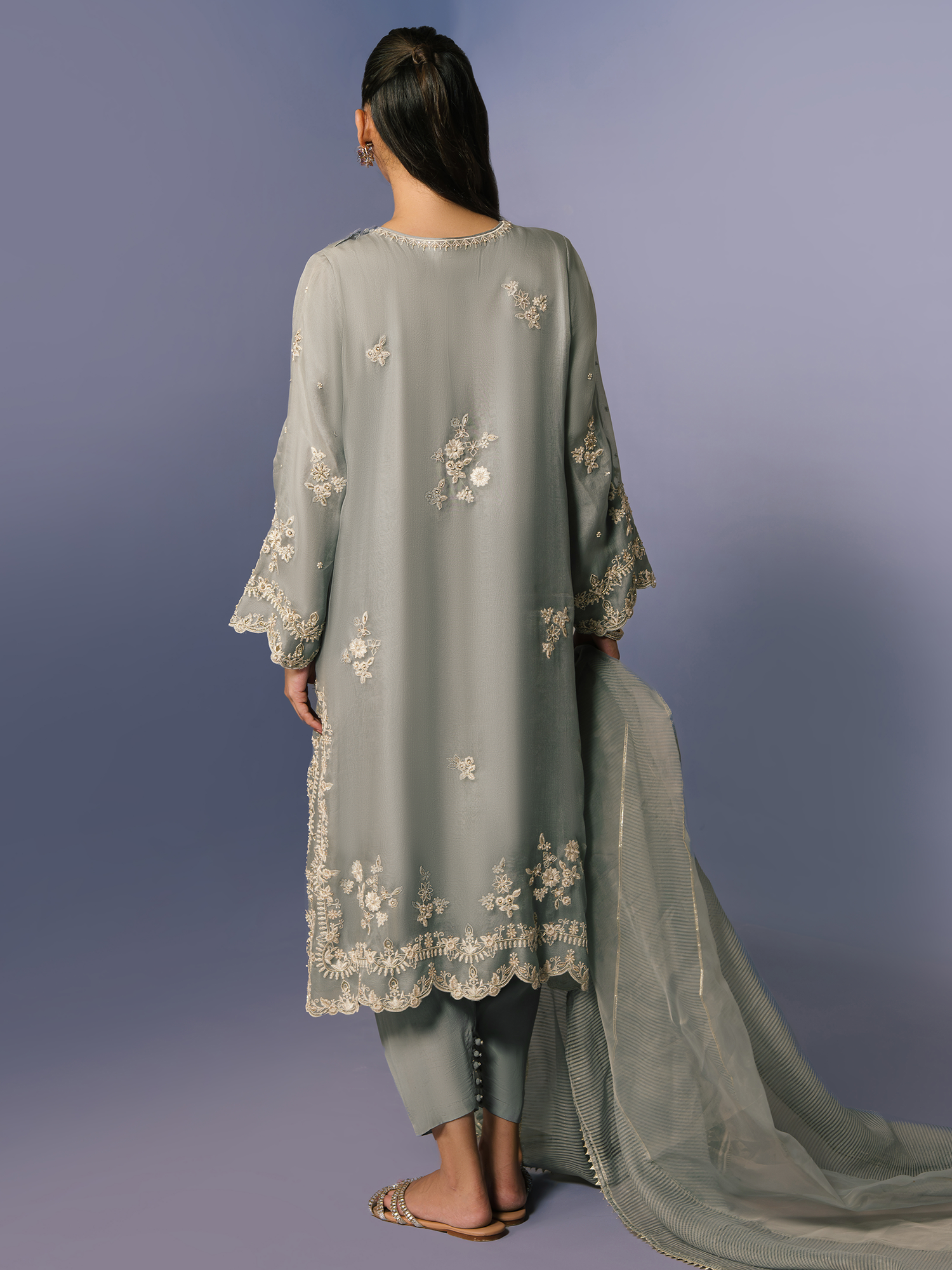 ALISHA, SKINNY SHALWAR & DUPATTA