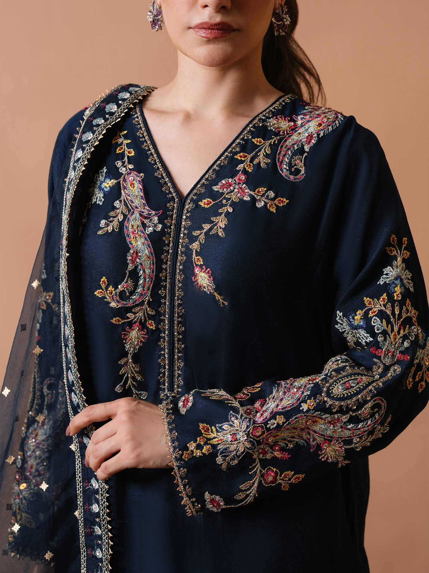 RAYA, SKINNY SHALWAR & DUPATTA